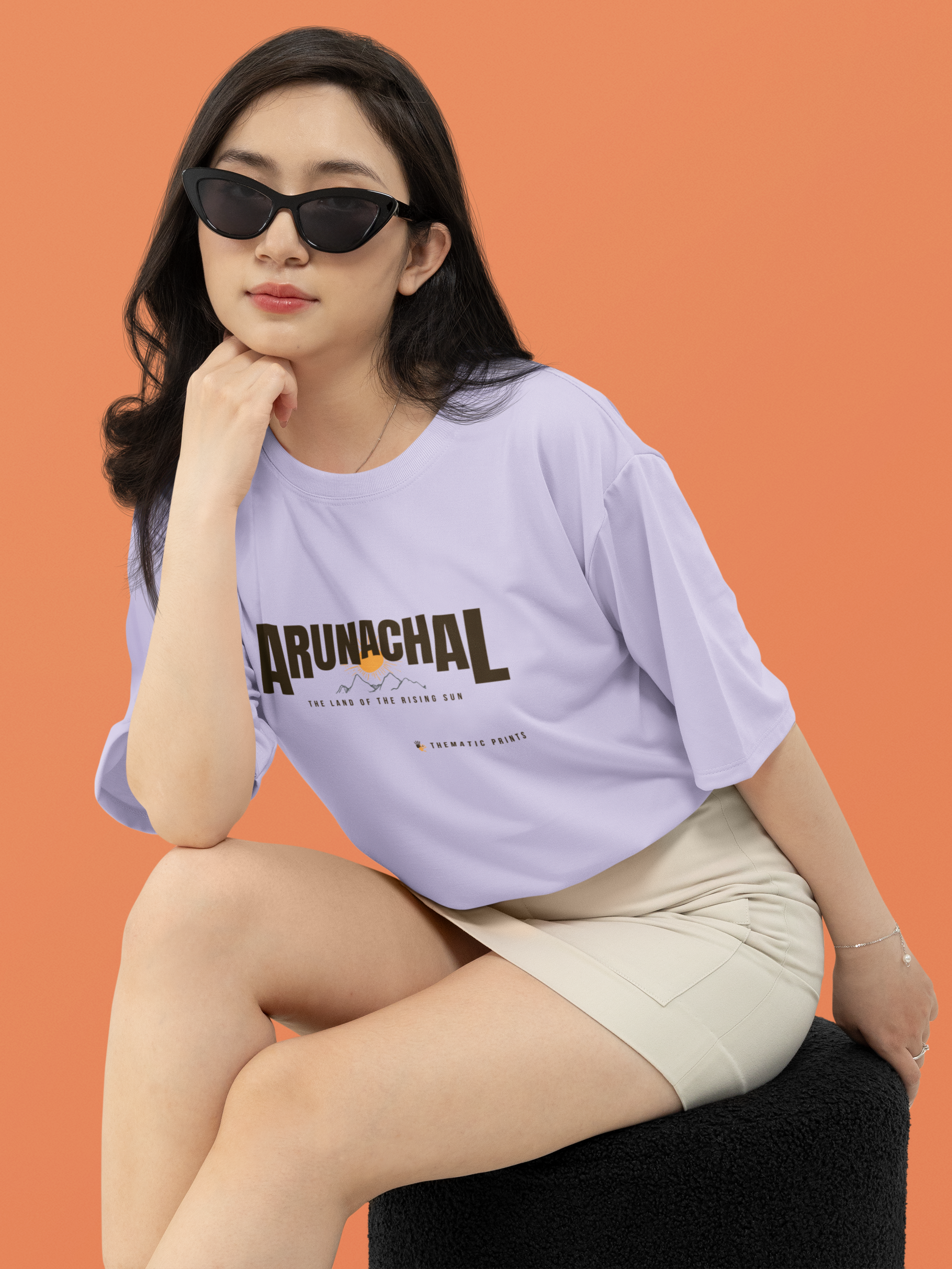 Seven Sisters Collection - Arunachal | Unisex Oversized T-Shirt