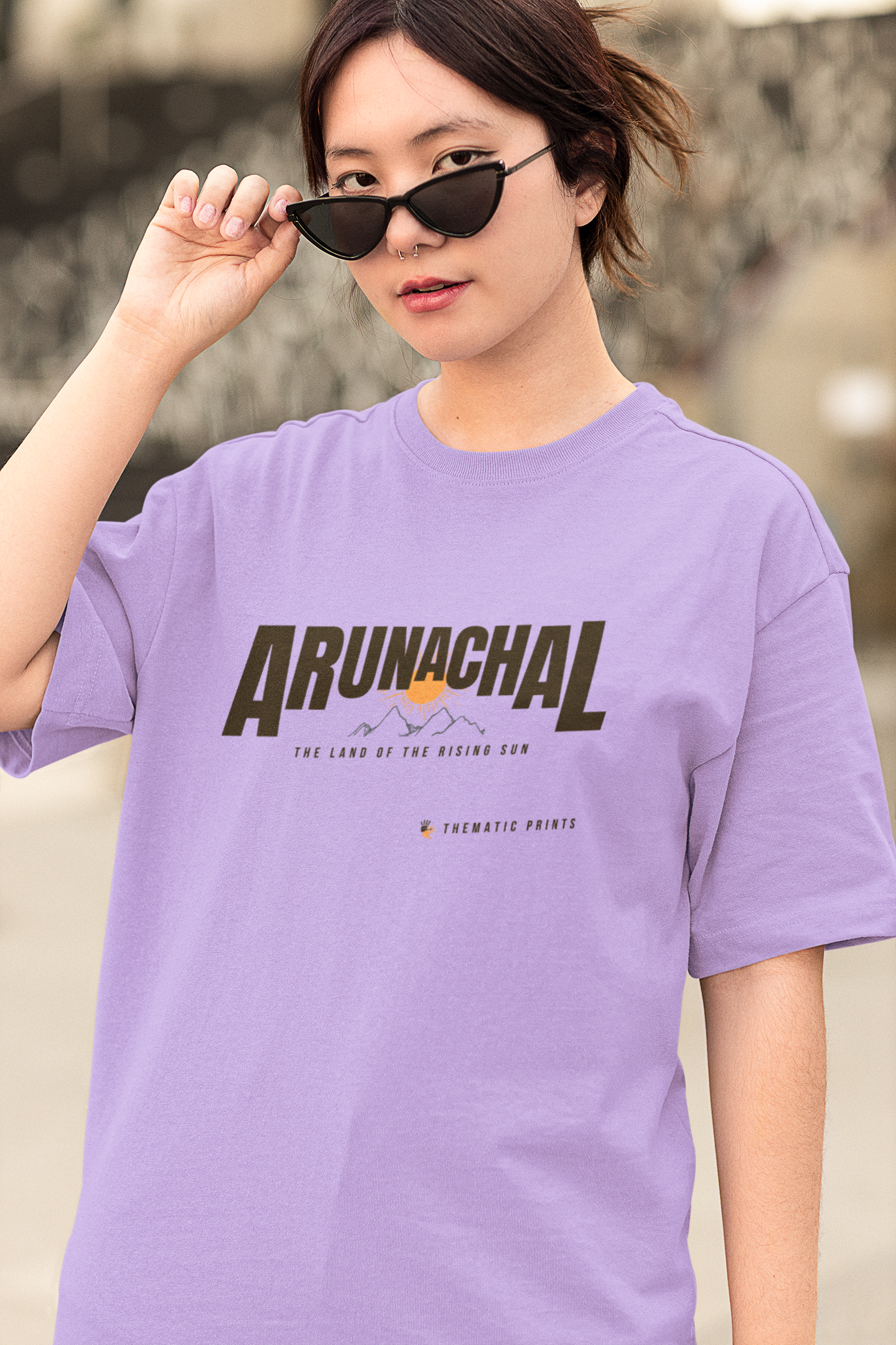 Seven Sisters Collection - Arunachal | Unisex Oversized T-Shirt