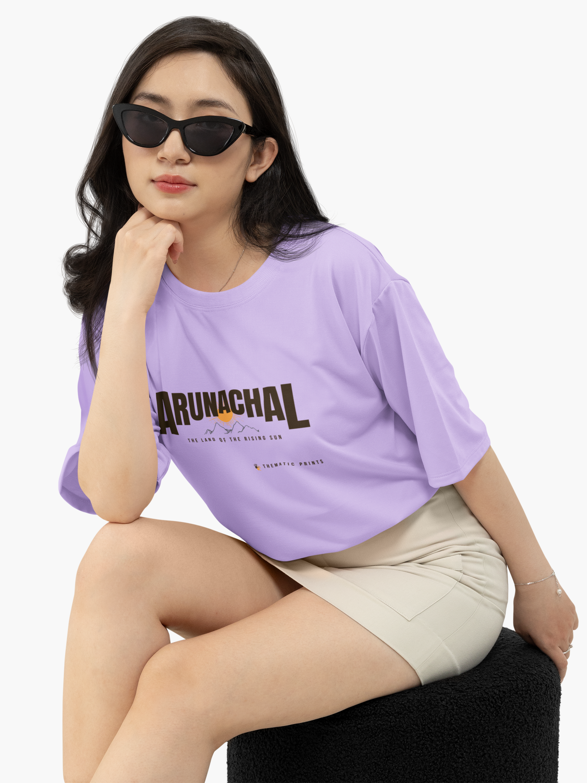 Seven Sisters Collection - Arunachal | Unisex Oversized T-Shirt