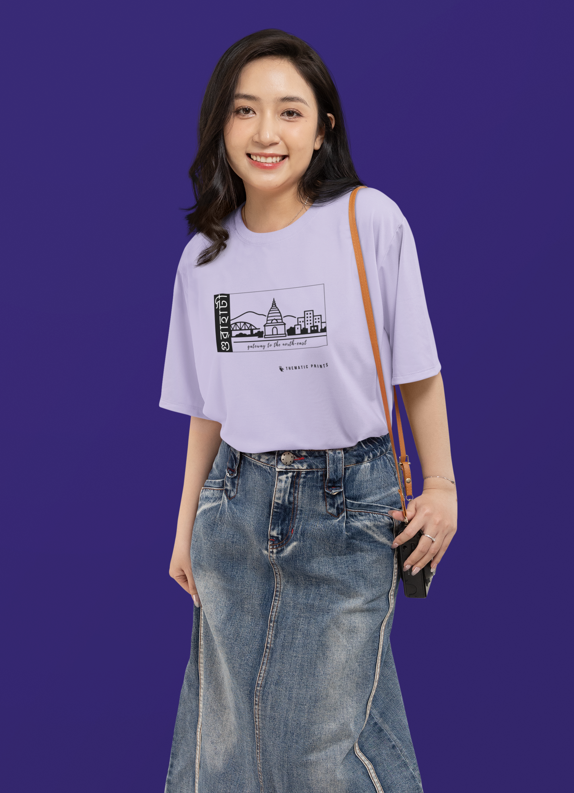 Seven Sisters Collection - Guwahati | Unisex Oversized T-Shirt