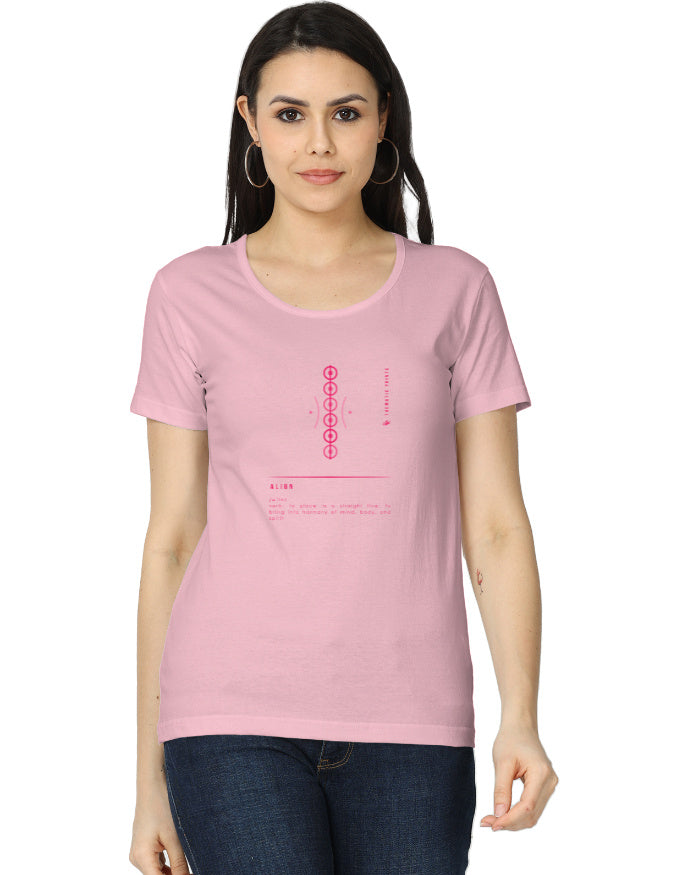 Women's T-Shirt - Mindful Meanings Collection - ALIGN