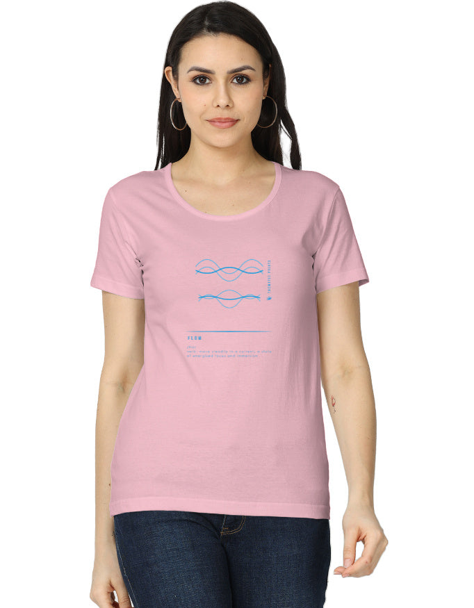 Women's T-Shirt - Mindful Meanings Collection - FLOW
