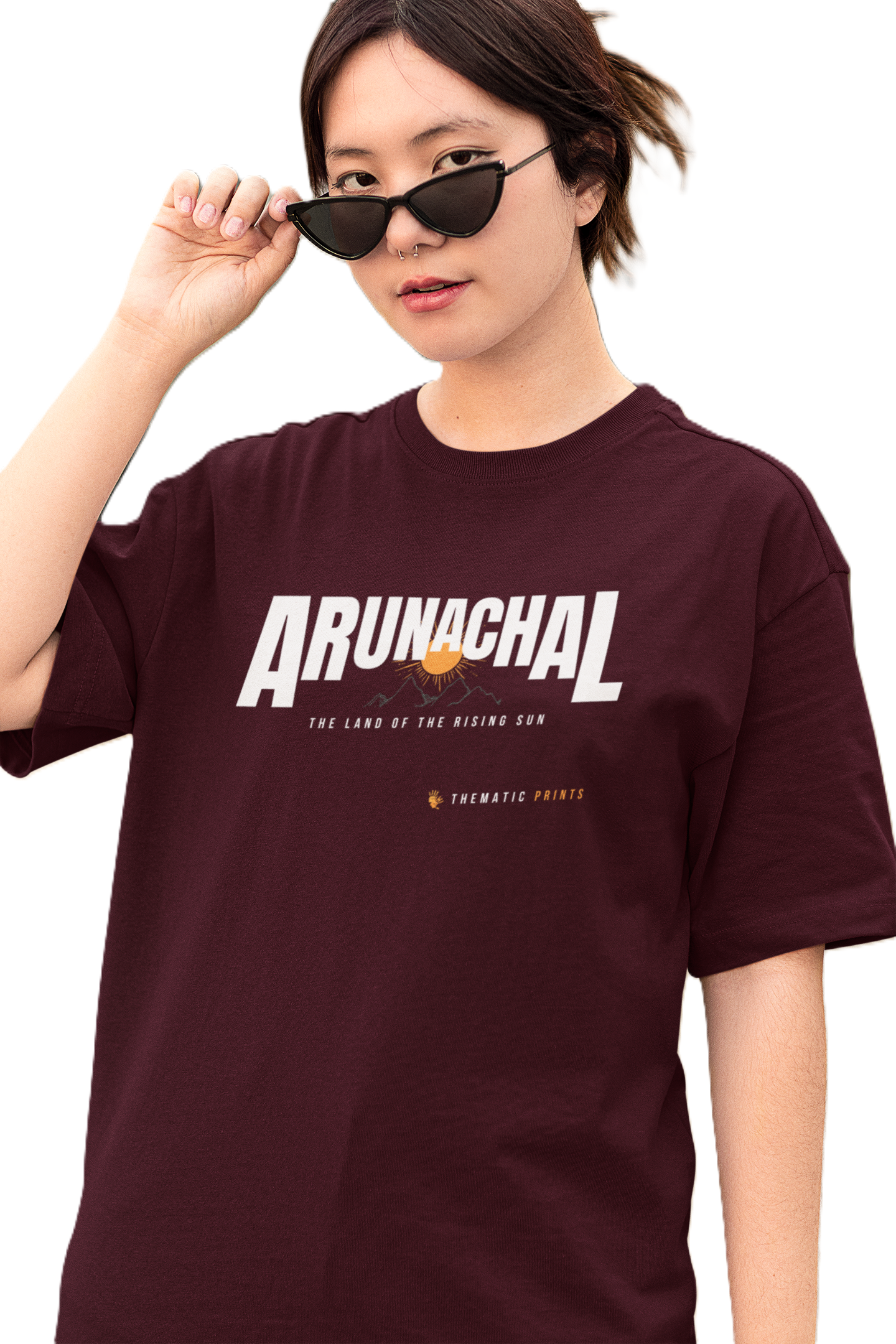 Seven Sisters Collection - Arunachal | Unisex Oversized T-Shirt