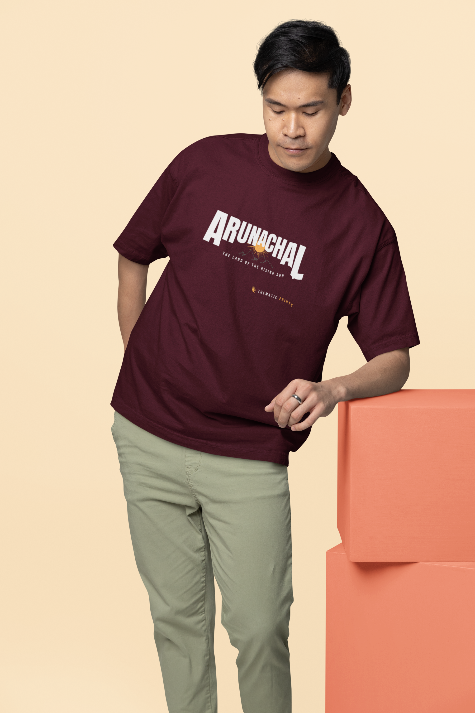 Seven Sisters Collection - Arunachal | Unisex Oversized T-Shirt