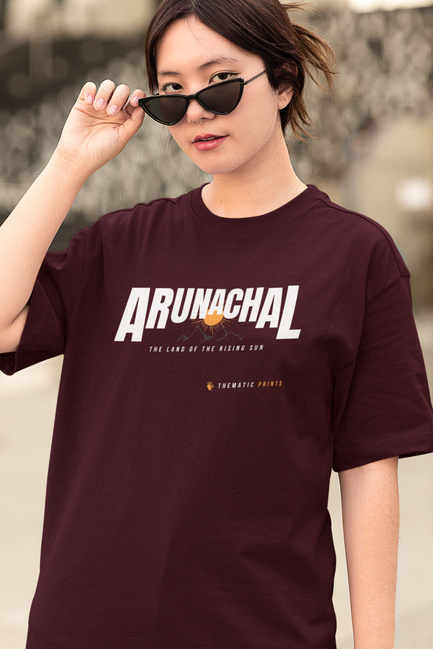 Seven Sisters Collection - Arunachal | Unisex Oversized T-Shirt