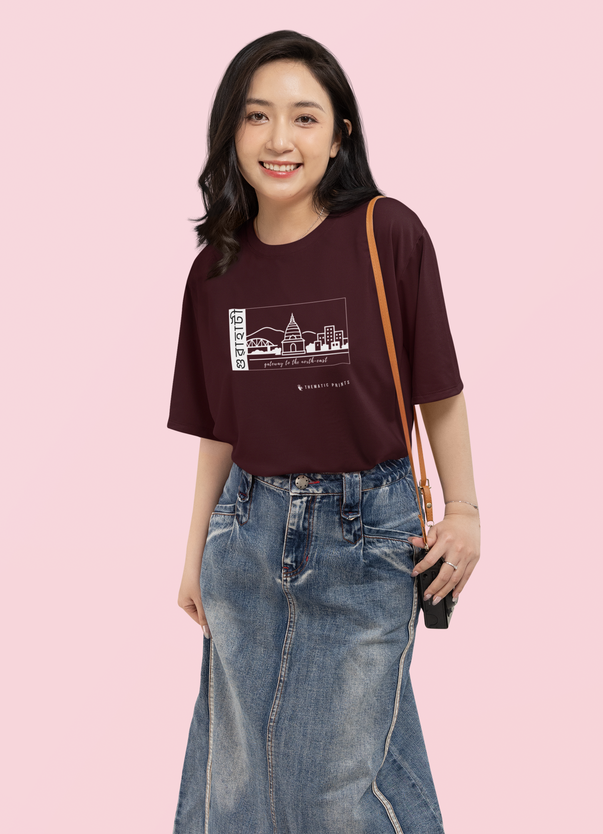 Seven Sisters Collection - Guwahati | Unisex Oversized T-Shirt