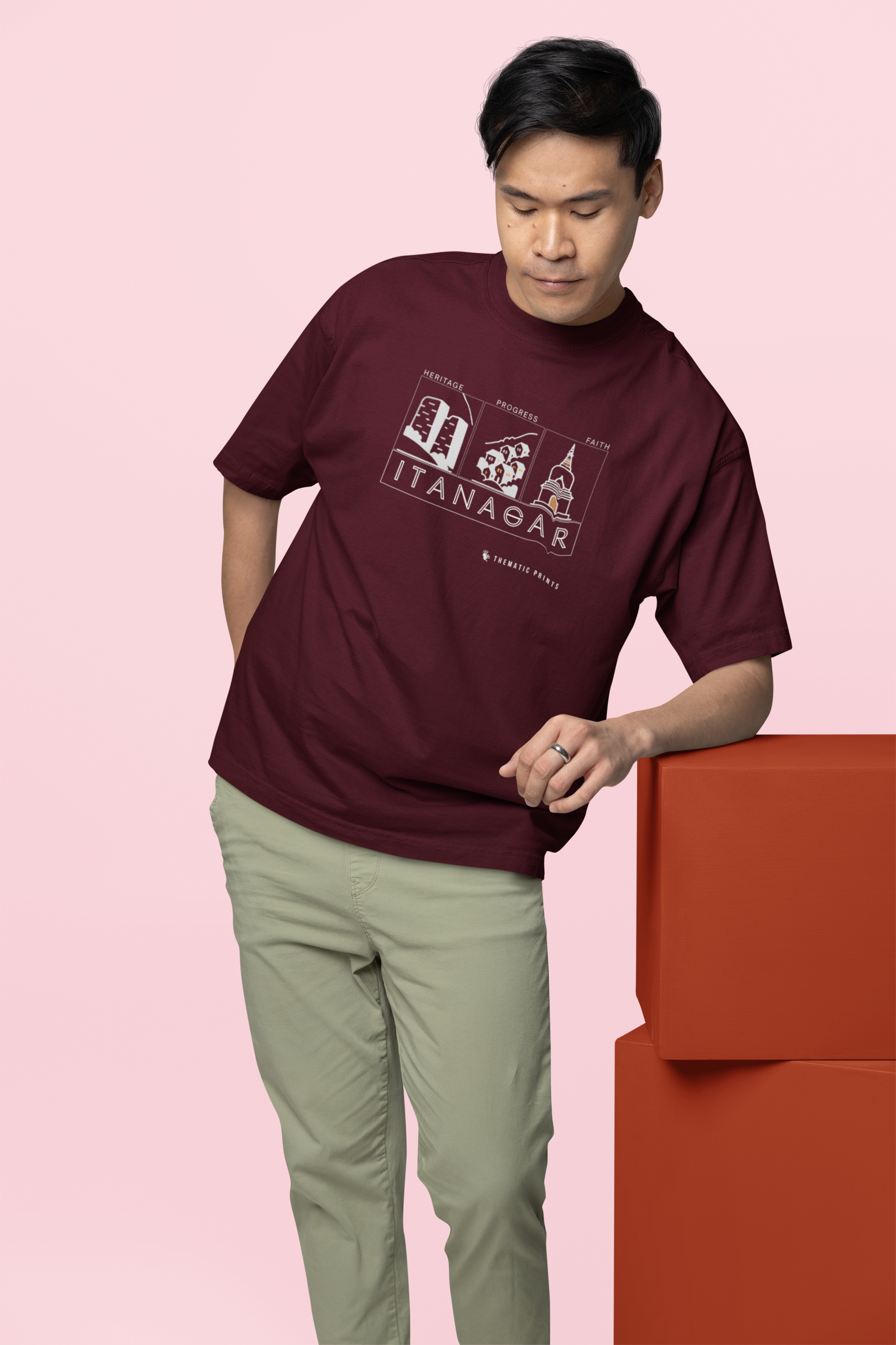Seven Sisters Collection - Itanagar | Unisex Oversized T-Shirt