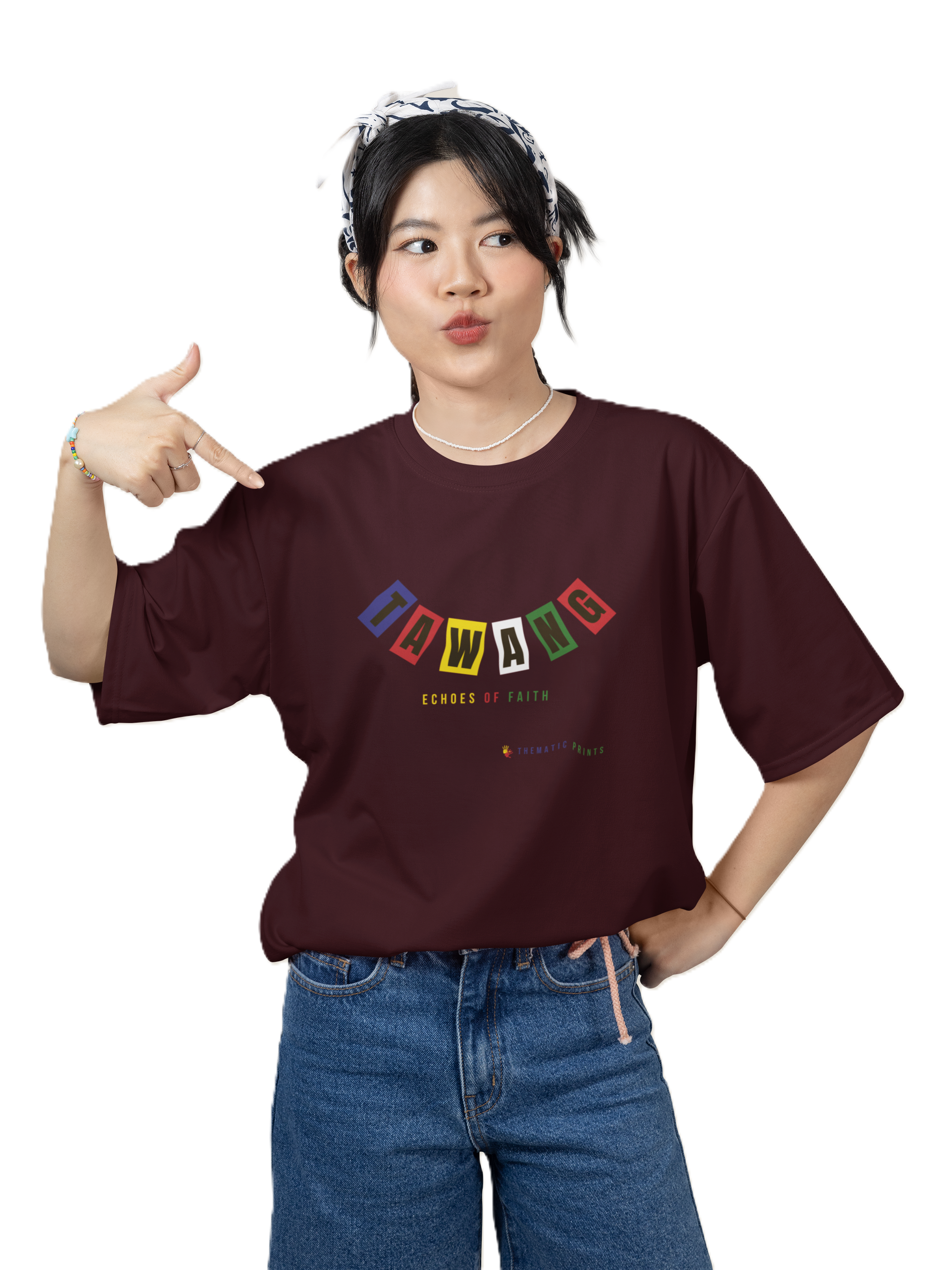 Seven Sisters Collection - Tawang | Unisex Oversized T-Shirt
