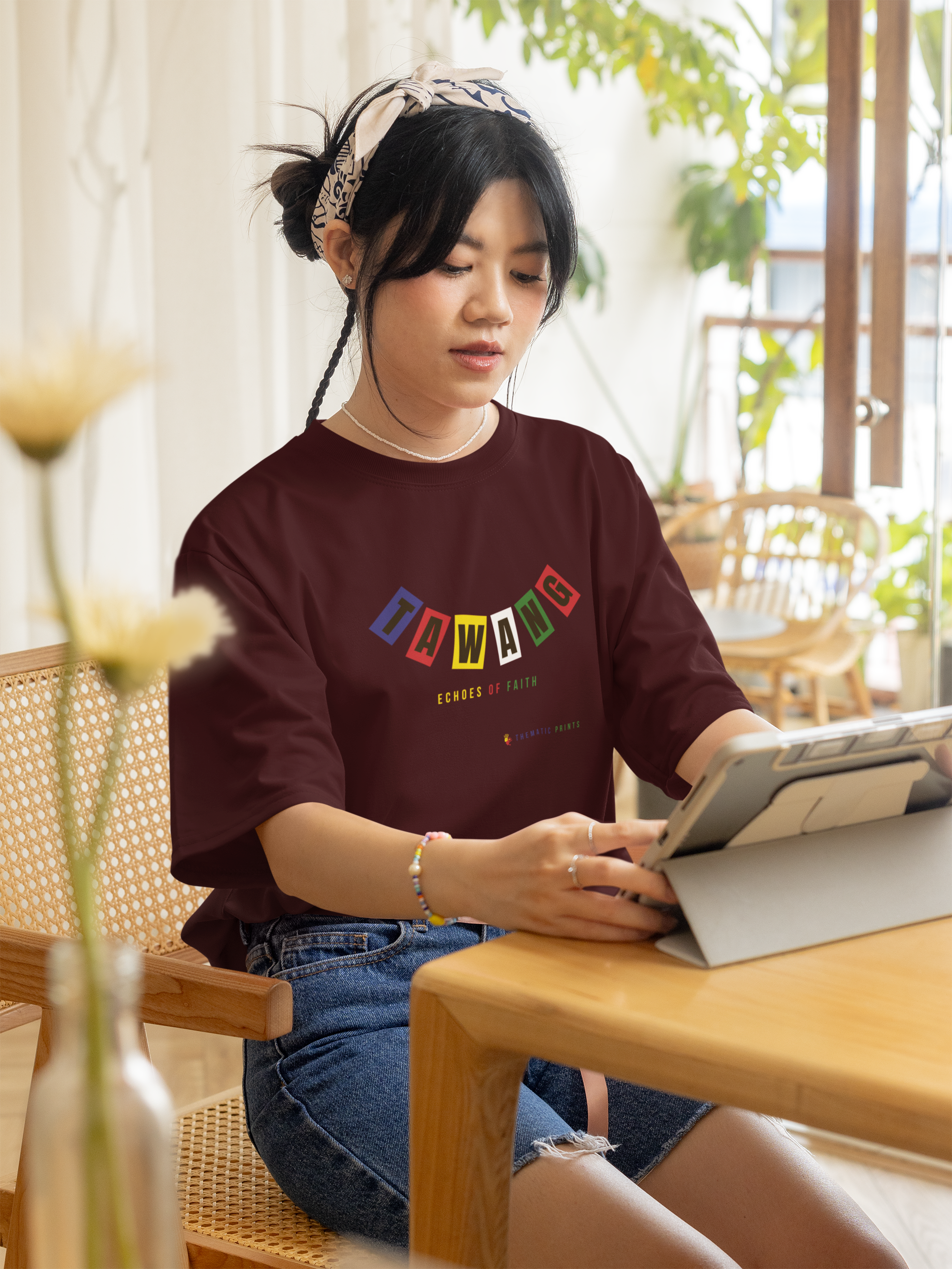 Seven Sisters Collection - Tawang | Unisex Oversized T-Shirt