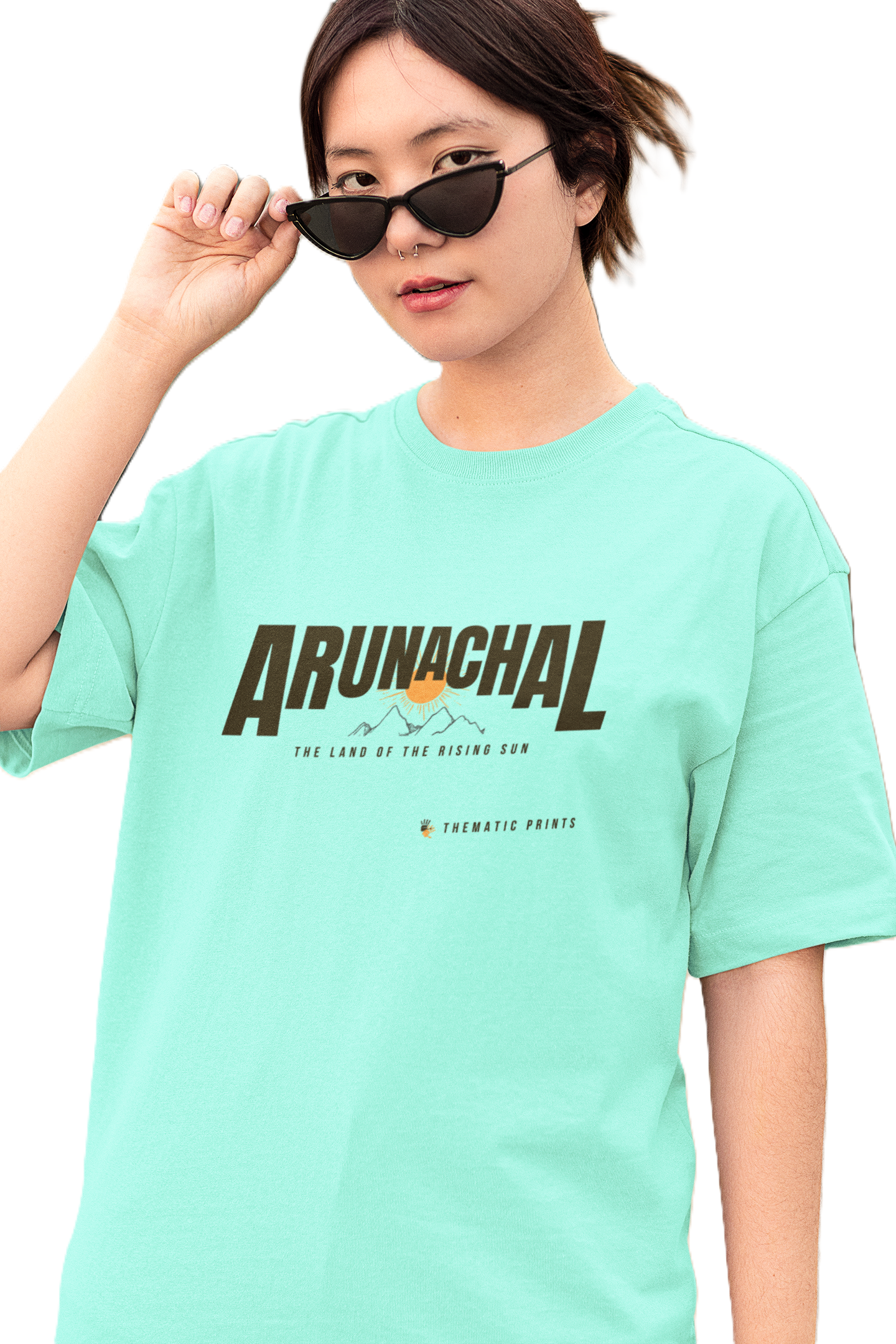 Seven Sisters Collection - Arunachal | Unisex Oversized T-Shirt