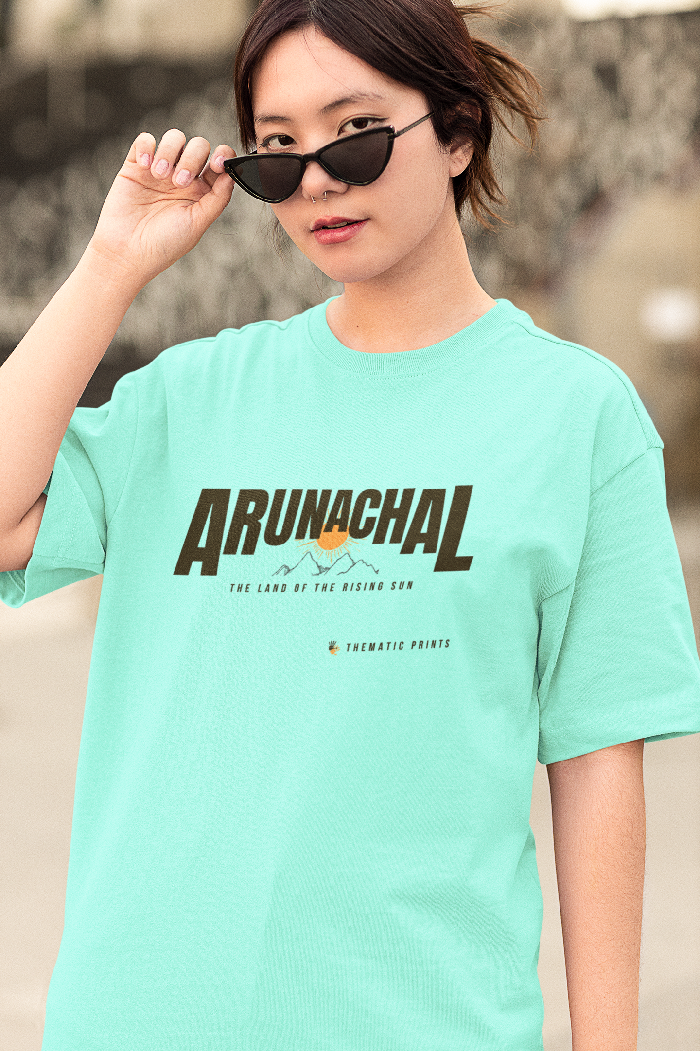 Seven Sisters Collection - Arunachal | Unisex Oversized T-Shirt
