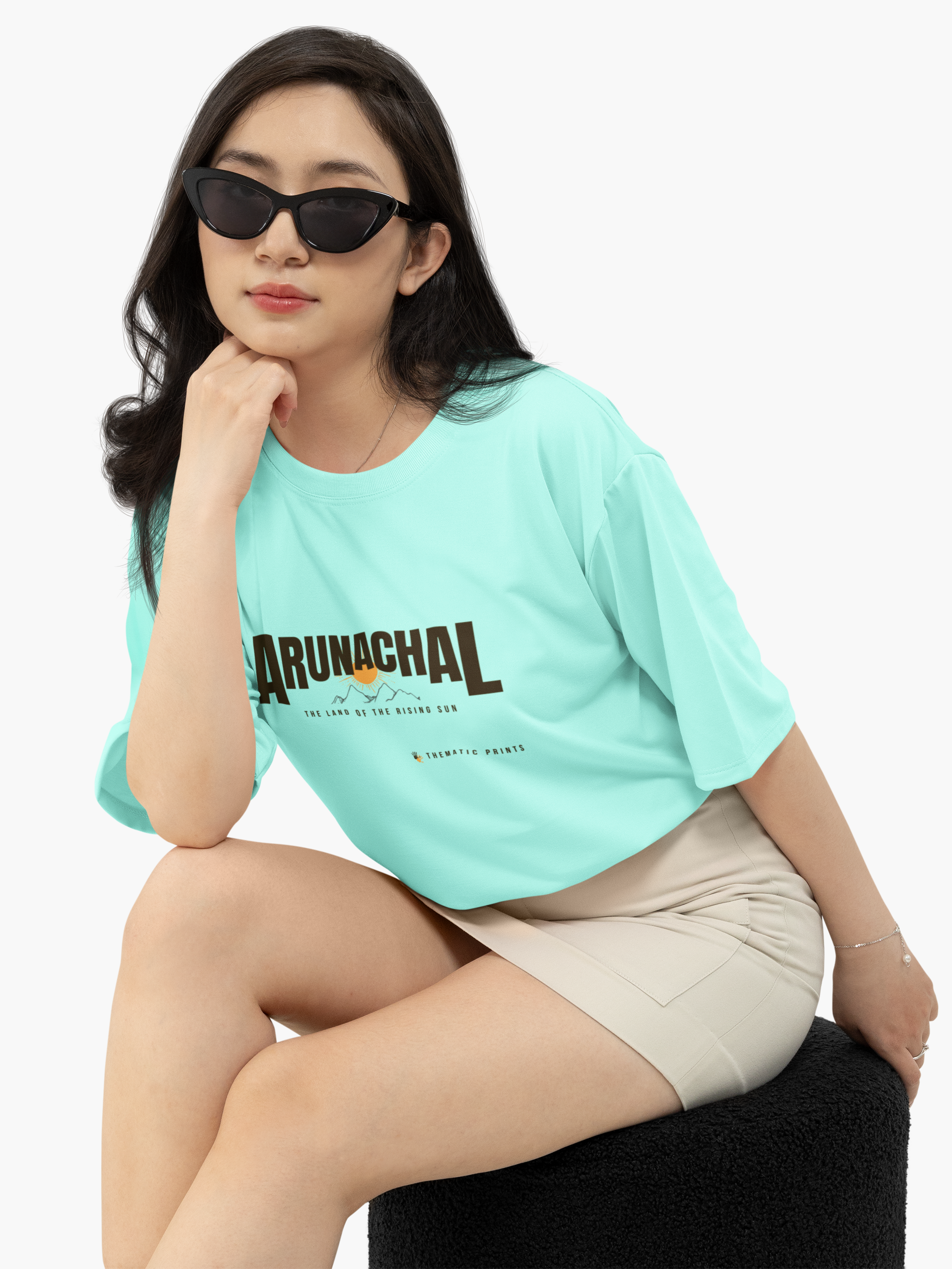 Seven Sisters Collection - Arunachal | Unisex Oversized T-Shirt