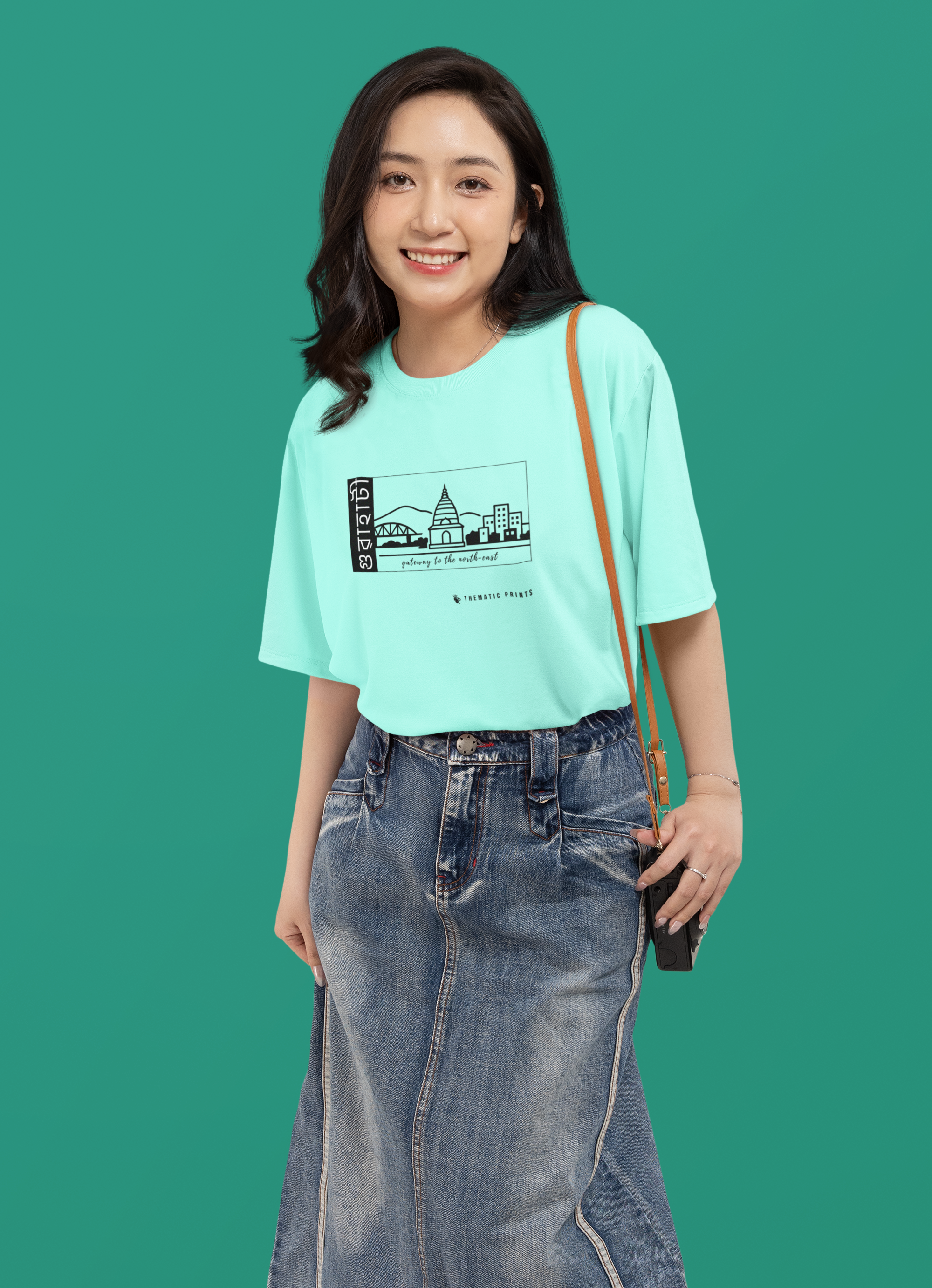 Seven Sisters Collection - Guwahati | Unisex Oversized T-Shirt