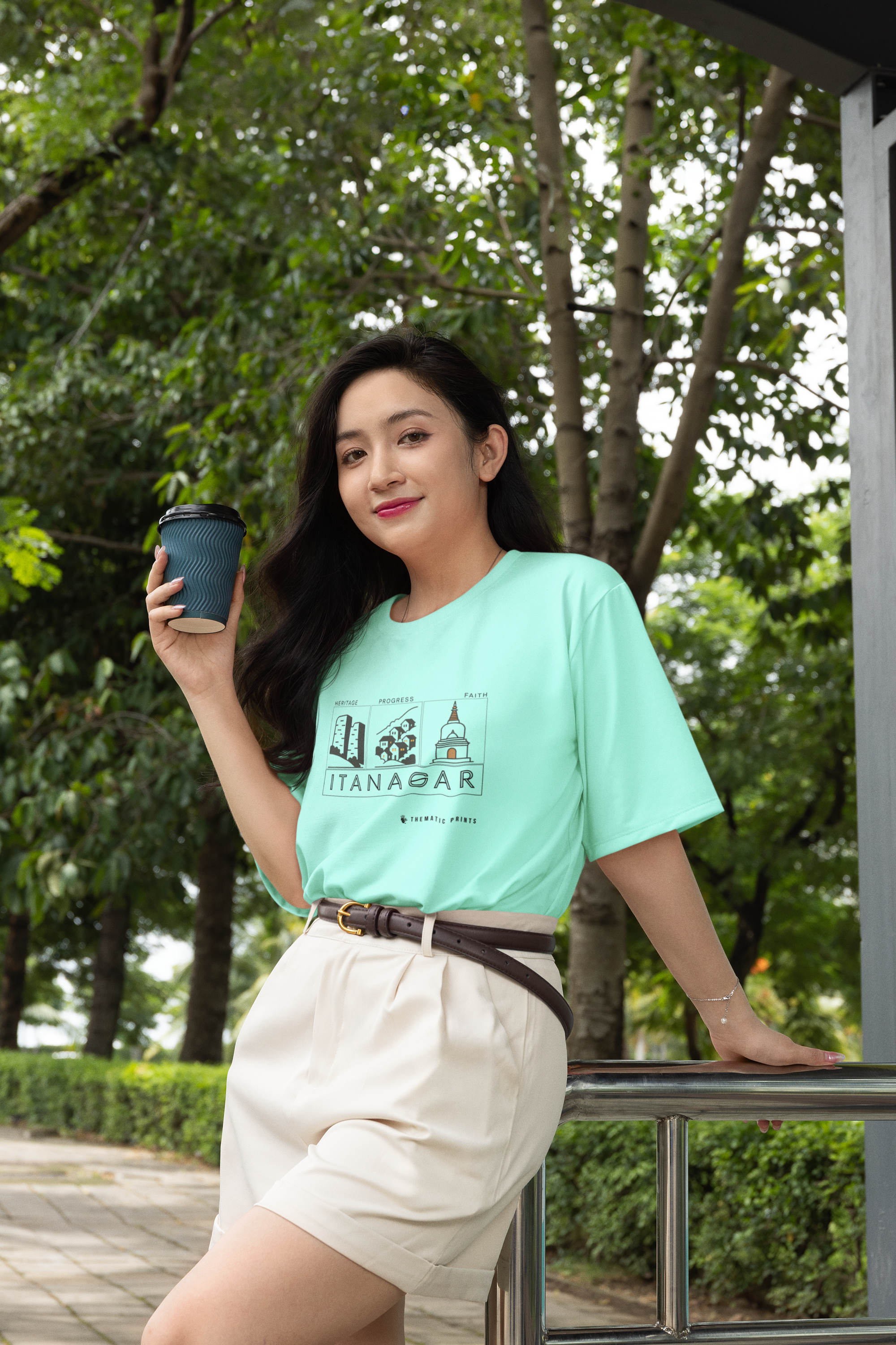 Seven Sisters Collection - Itanagar | Unisex Oversized T-Shirt