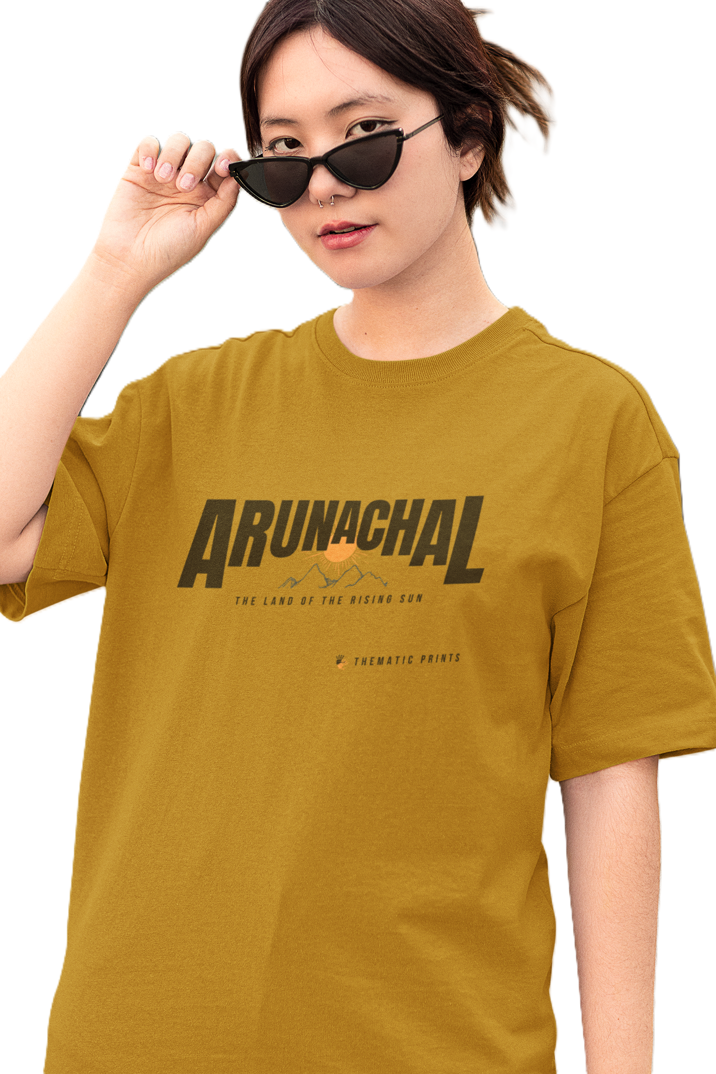 Seven Sisters Collection - Arunachal | Unisex Oversized T-Shirt