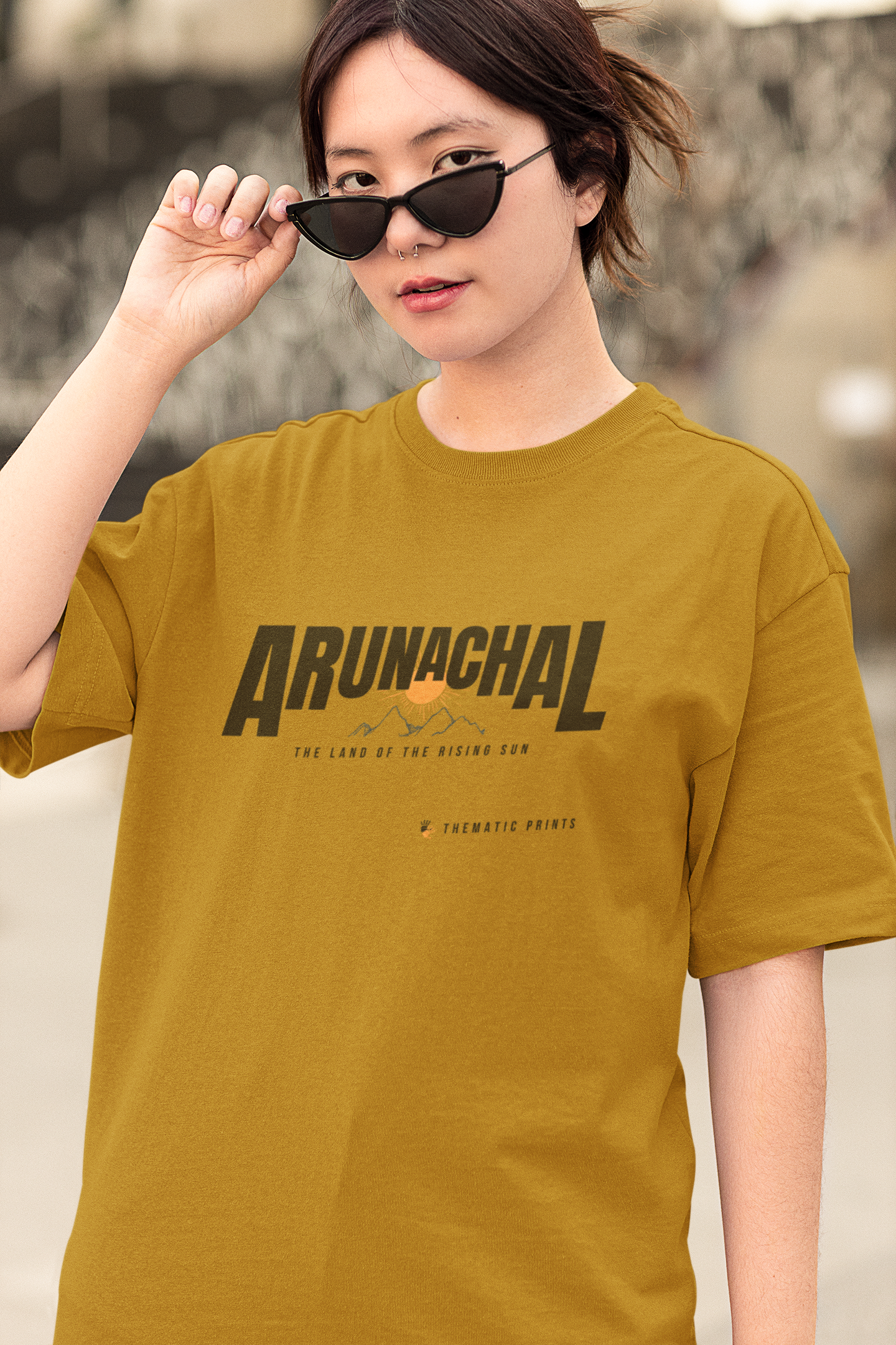 Seven Sisters Collection - Arunachal | Unisex Oversized T-Shirt
