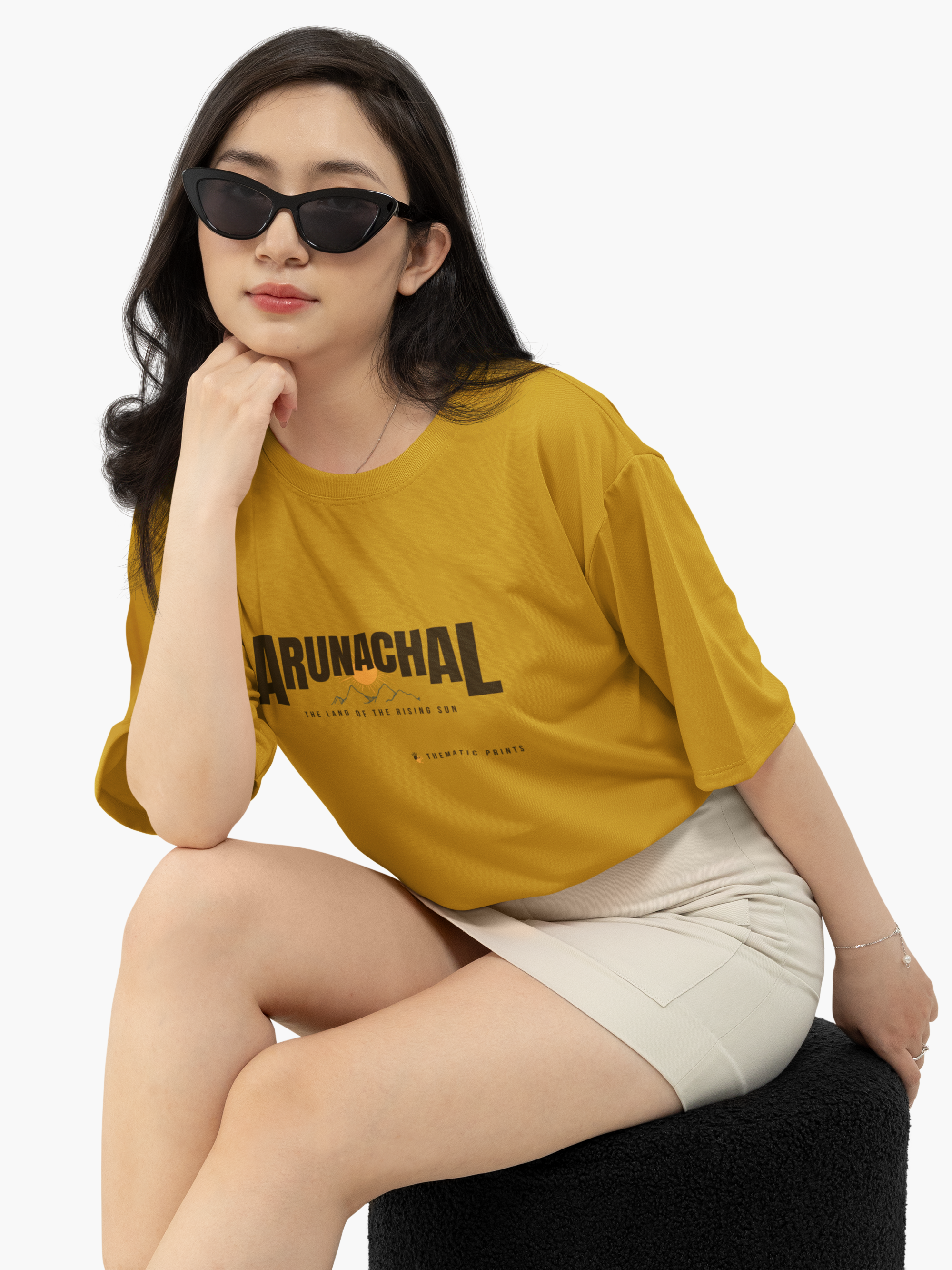 Seven Sisters Collection - Arunachal | Unisex Oversized T-Shirt