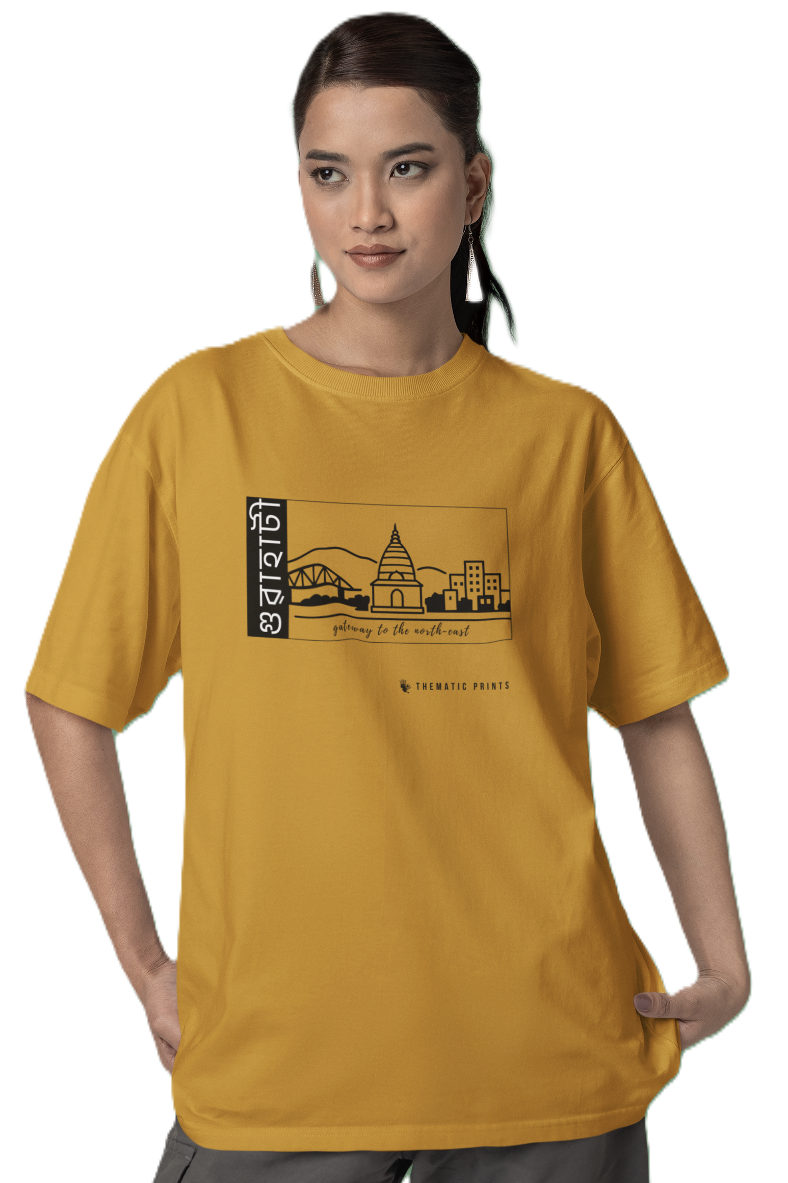 Seven Sisters Collection - Guwahati | Unisex Oversized T-Shirt