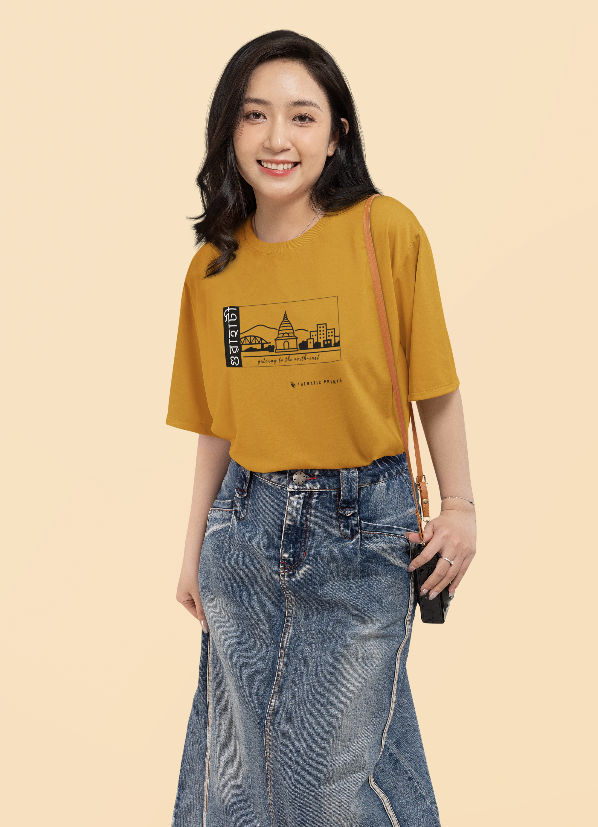 Seven Sisters Collection - Guwahati | Unisex Oversized T-Shirt