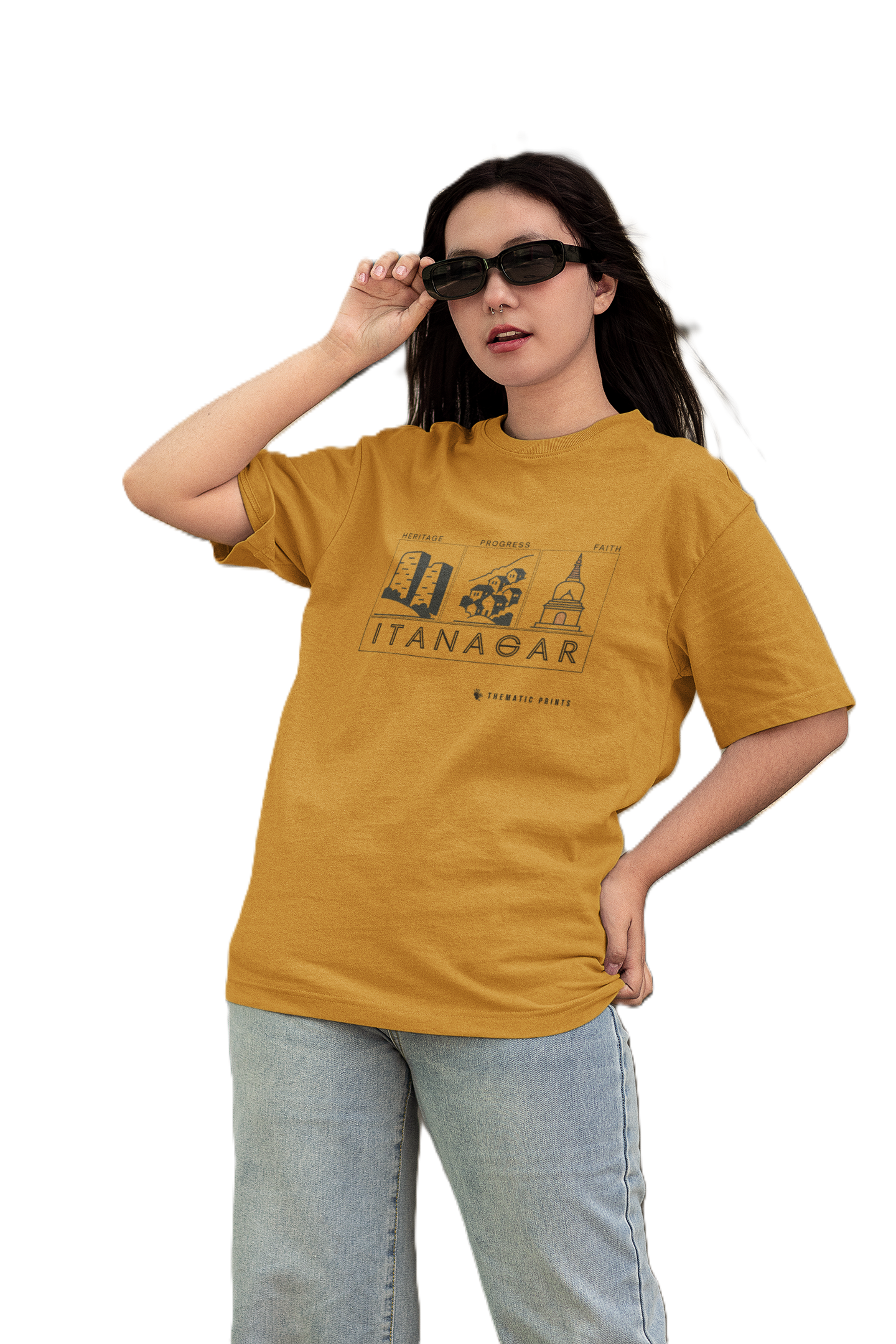Seven Sisters Collection - Itanagar | Unisex Oversized T-Shirt