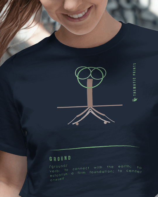 Women's Crop Top - Mindful Meanings Collection - GROUND