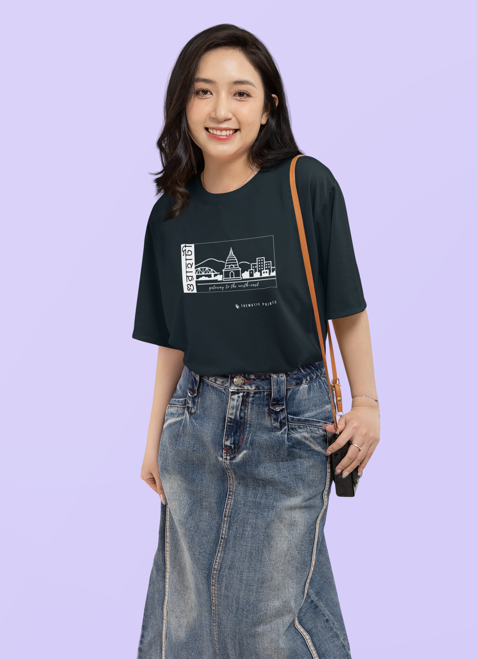 Seven Sisters Collection - Guwahati | Unisex Oversized T-Shirt