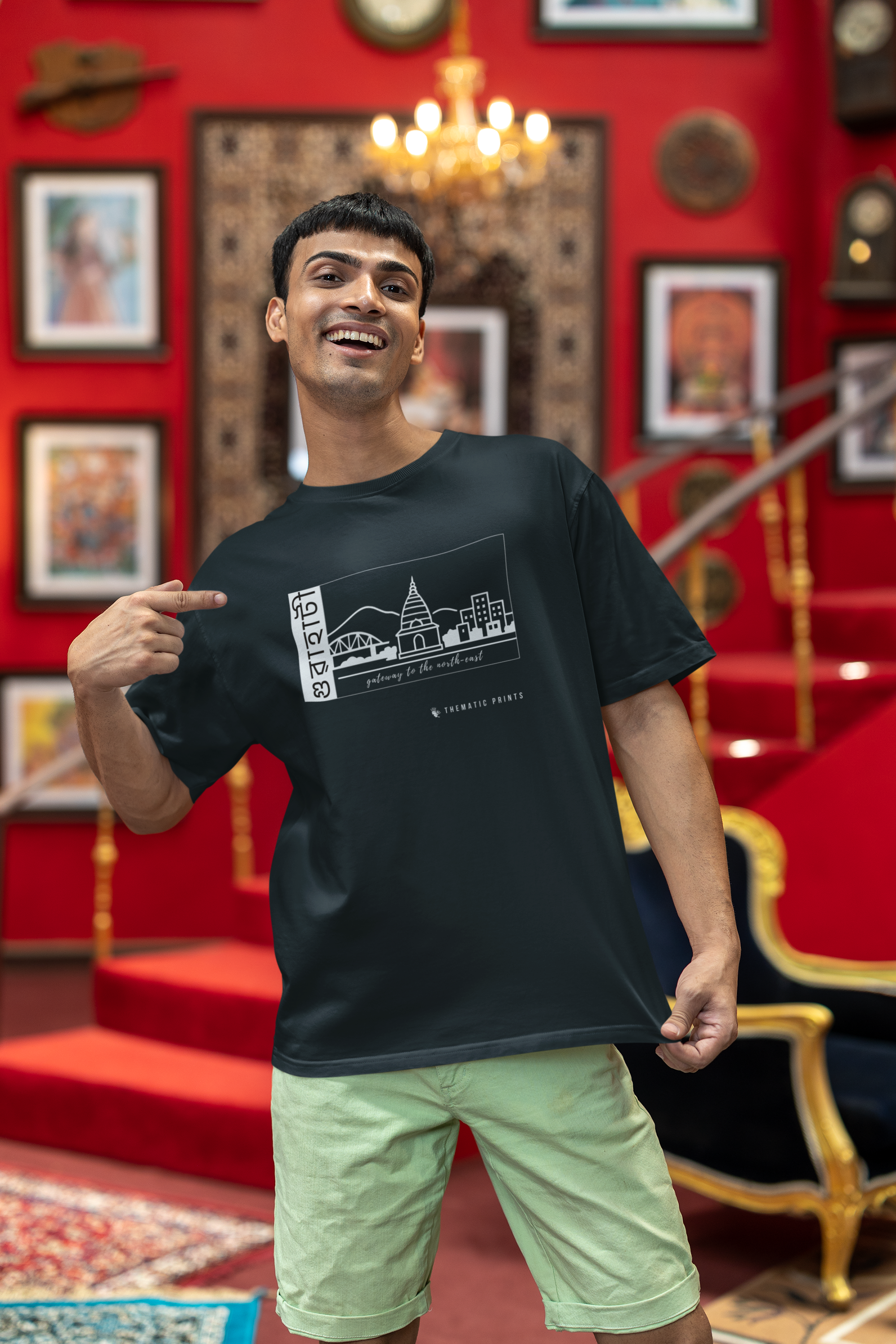 Seven Sisters Collection - Guwahati | Unisex Oversized T-Shirt