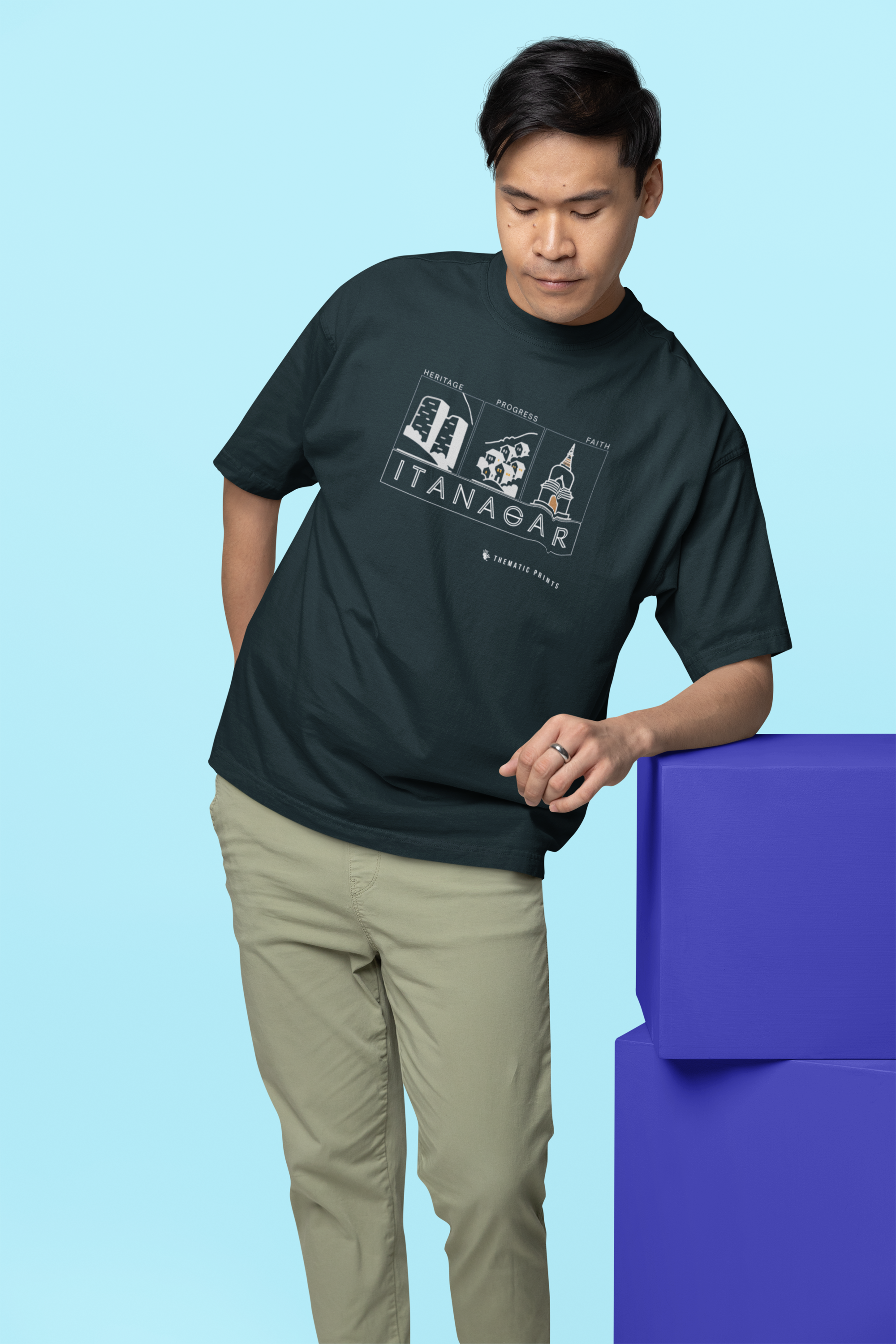 Seven Sisters Collection - Itanagar | Unisex Oversized T-Shirt