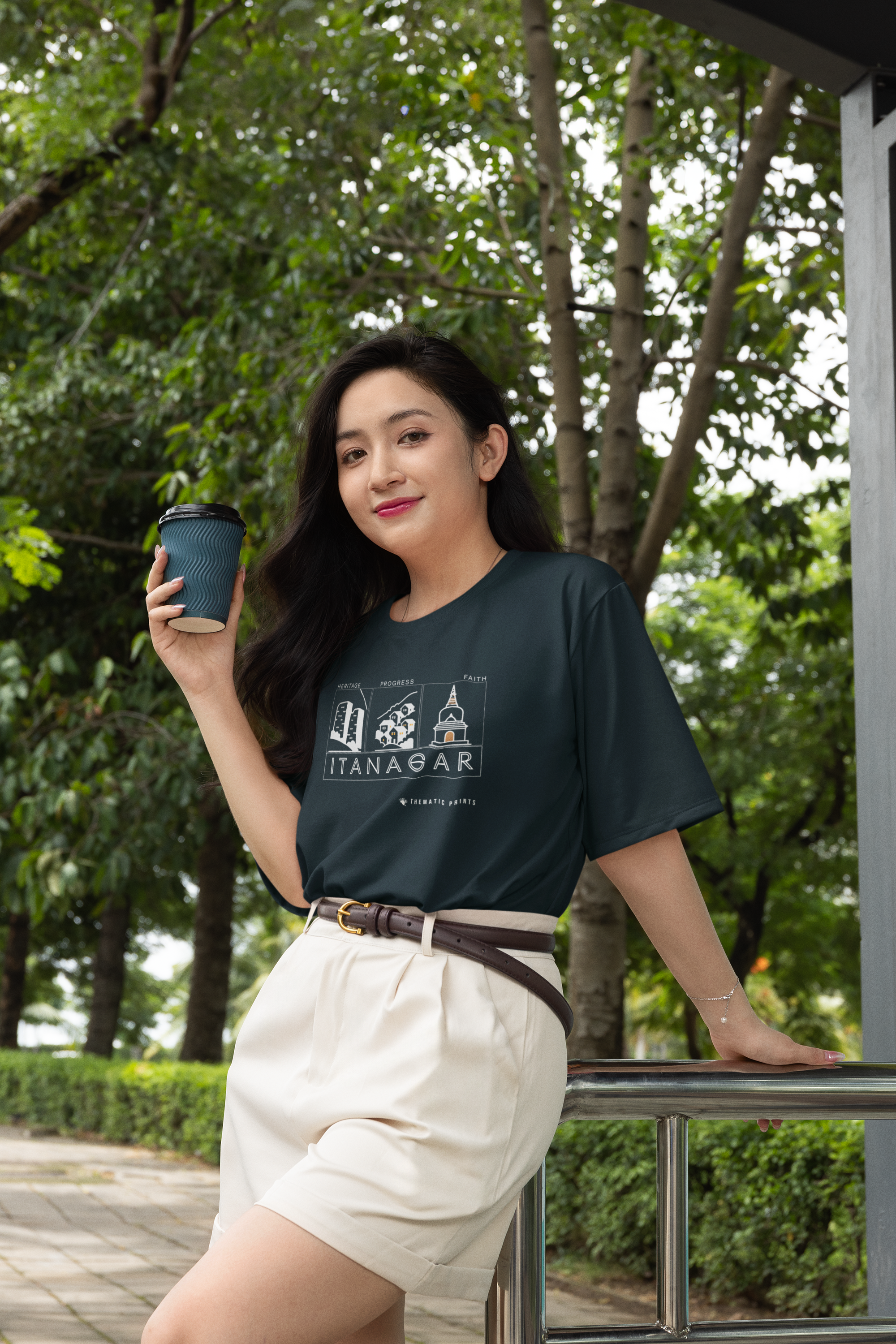 Seven Sisters Collection - Itanagar | Unisex Oversized T-Shirt