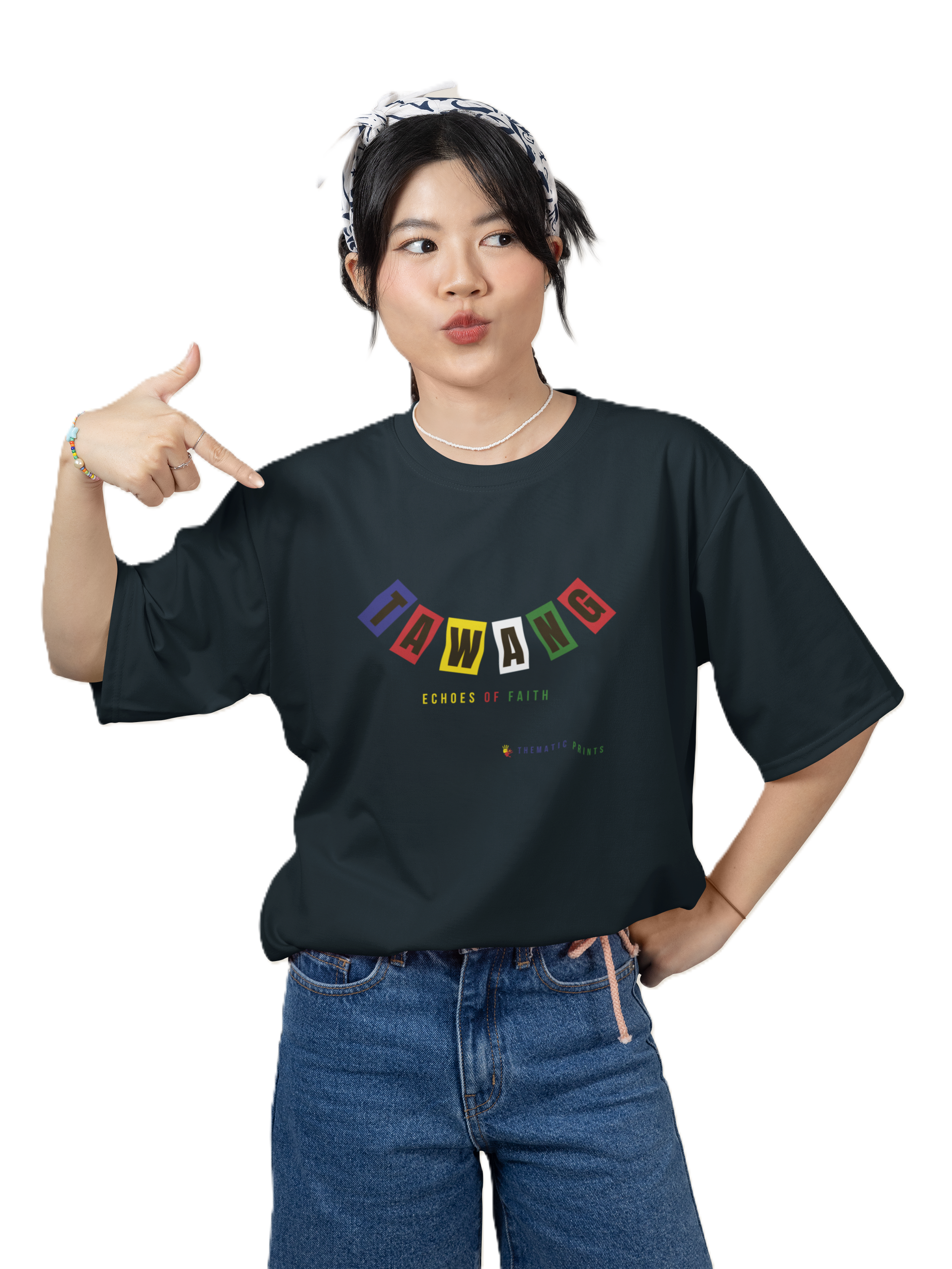 Seven Sisters Collection - Tawang | Unisex Oversized T-Shirt