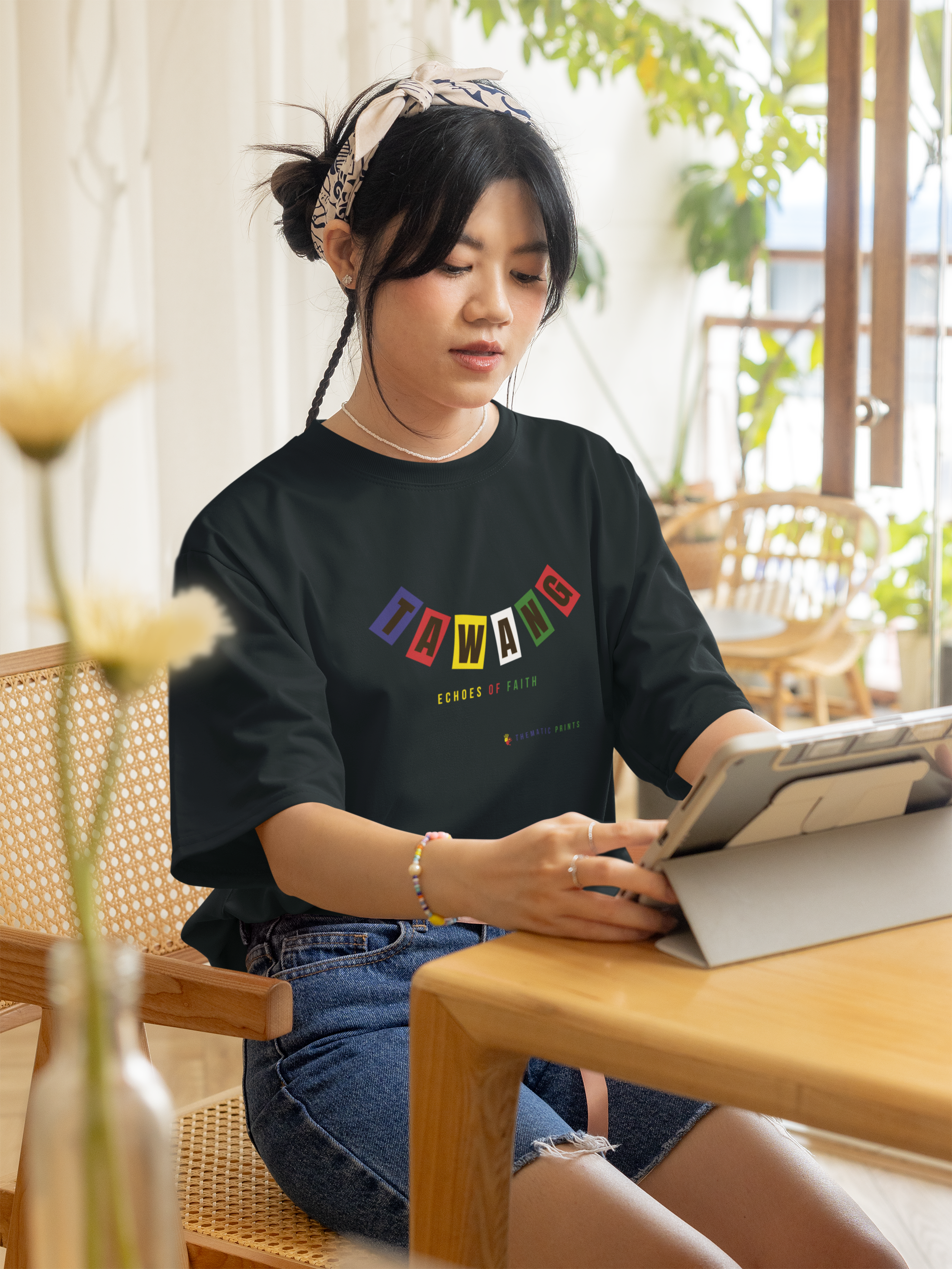 Seven Sisters Collection - Tawang | Unisex Oversized T-Shirt