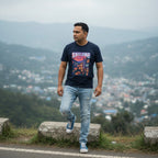 Unisex Cotton Stretch T-shirt - Shillong - Seven Sisters Collection