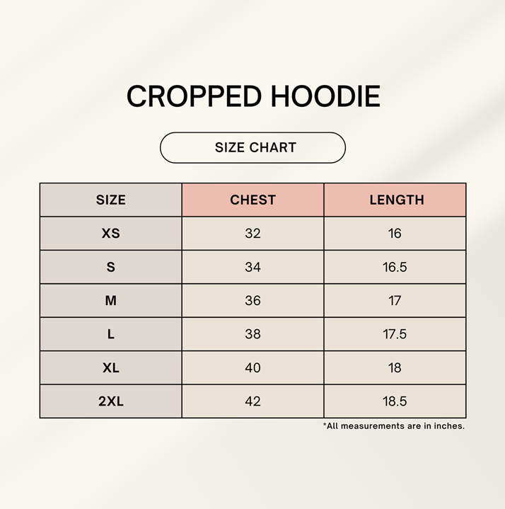 Women Cropped Hoodie - Papa Ki Pari