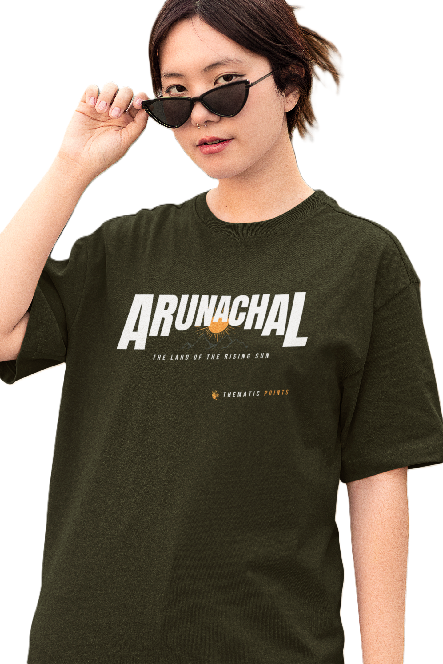Seven Sisters Collection - Arunachal | Unisex Oversized T-Shirt