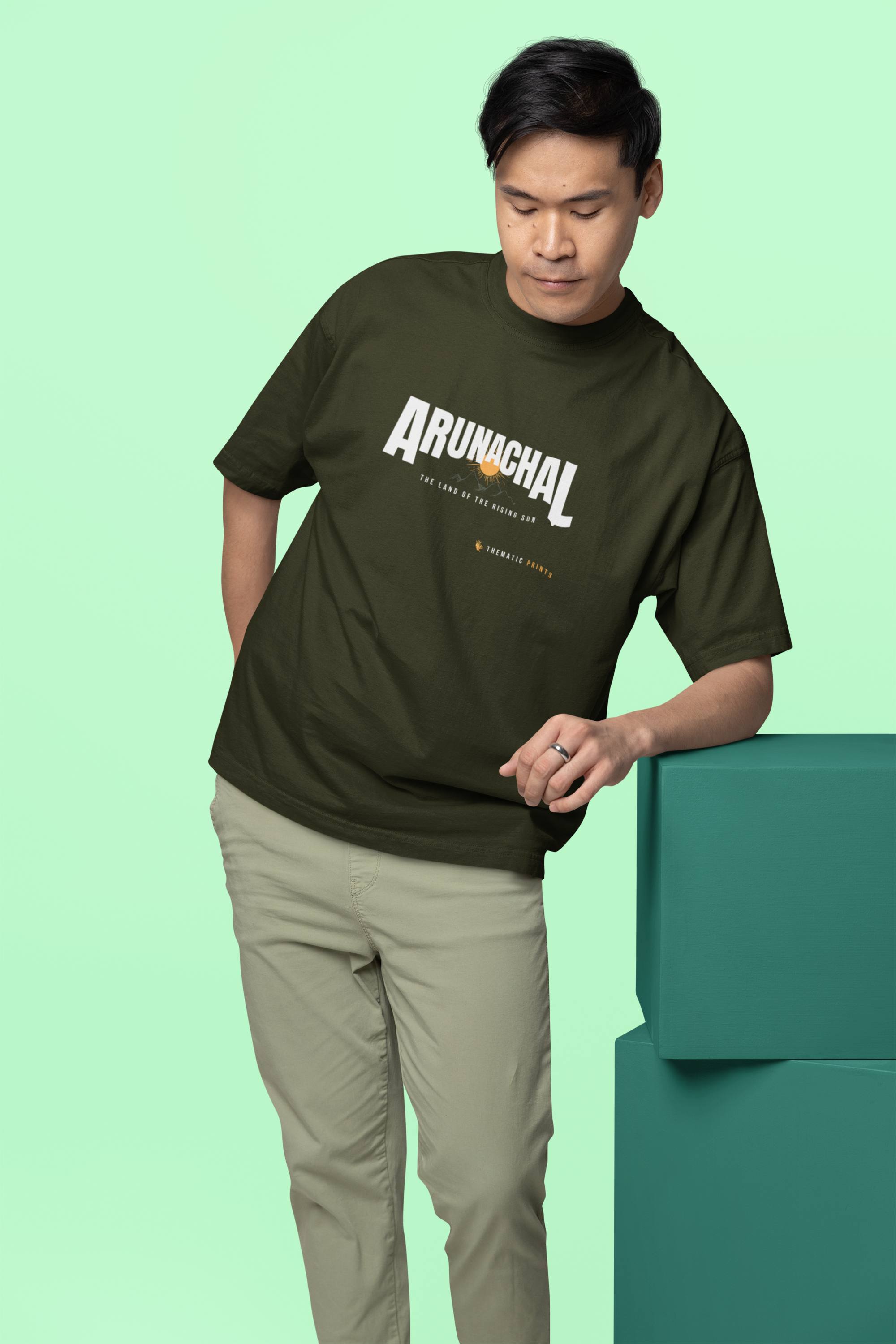 Seven Sisters Collection - Arunachal | Unisex Oversized T-Shirt