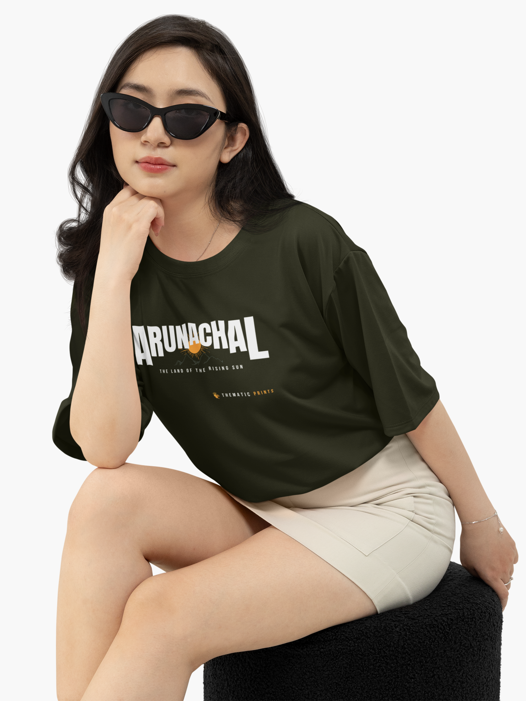 Seven Sisters Collection - Arunachal | Unisex Oversized T-Shirt