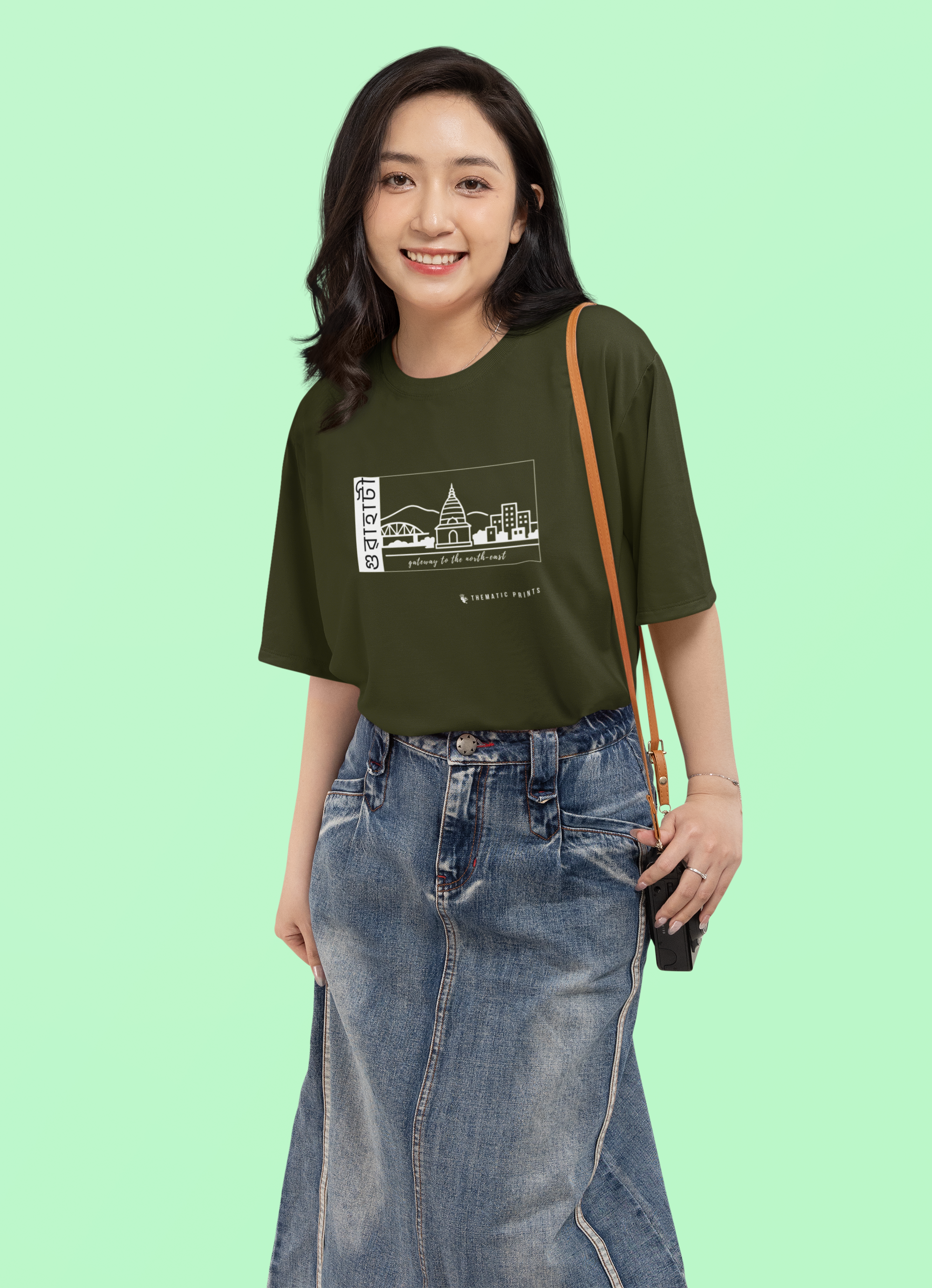 Seven Sisters Collection - Guwahati | Unisex Oversized T-Shirt