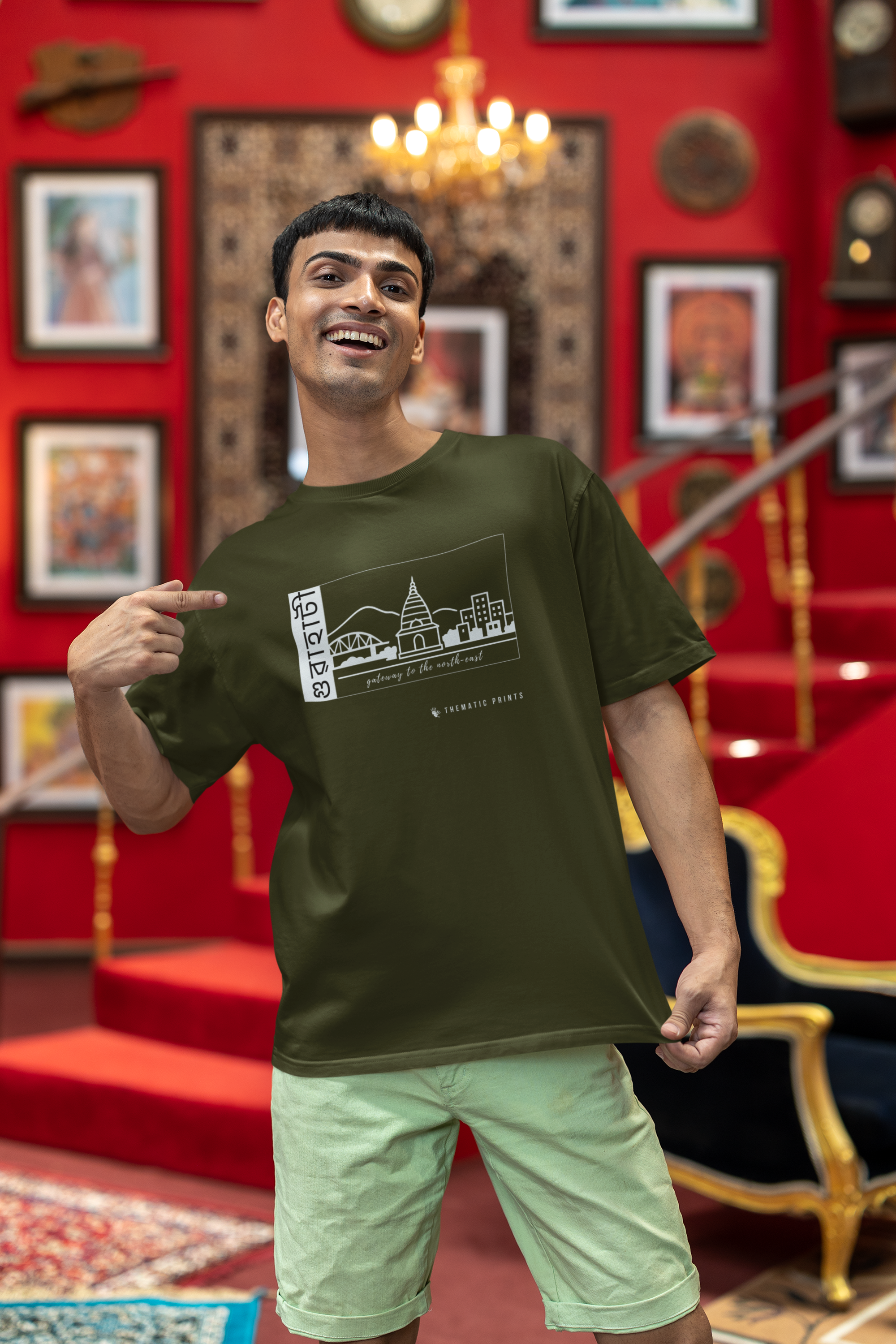 Seven Sisters Collection - Guwahati | Unisex Oversized T-Shirt