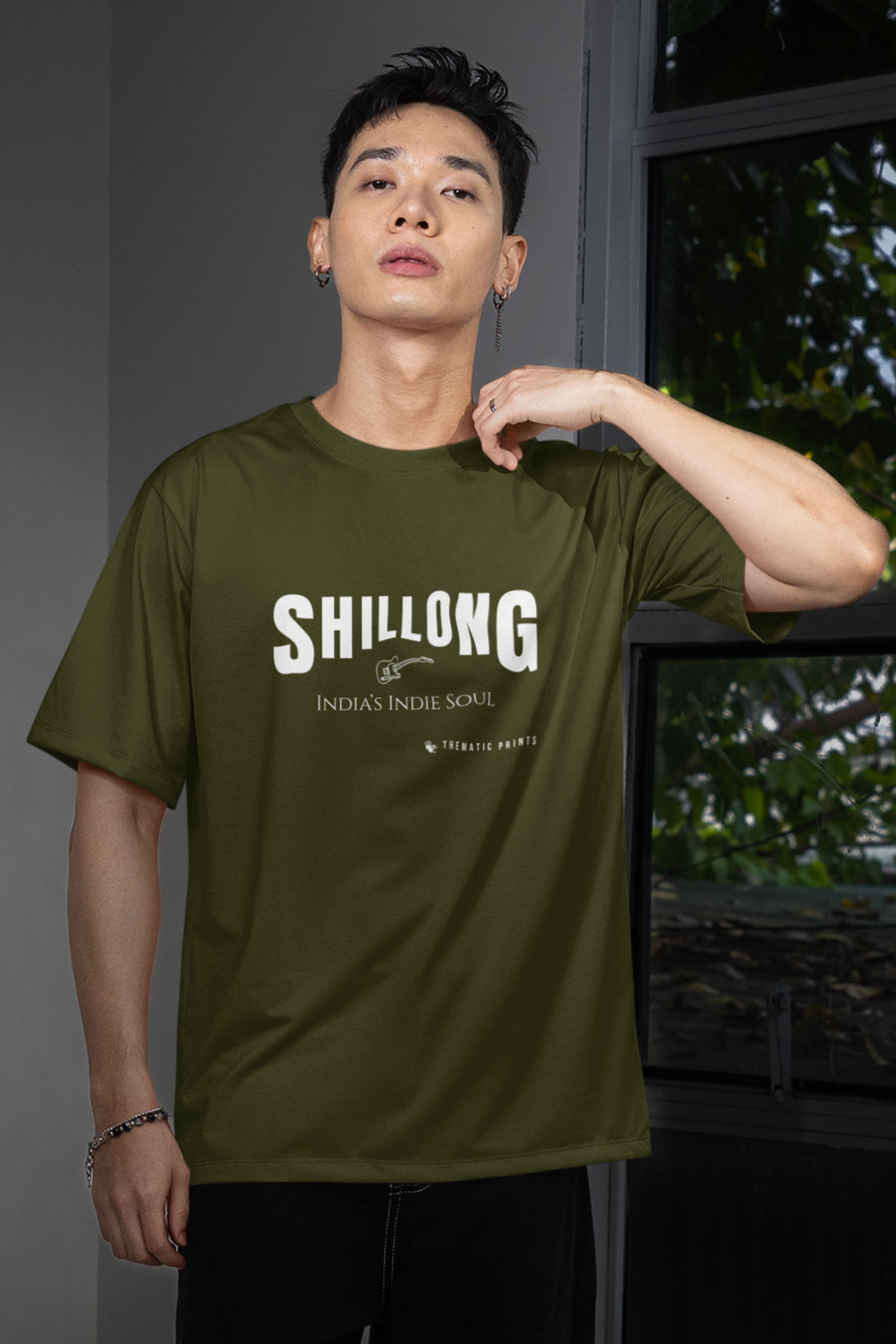 Seven Sisters Collection - Shillong | Unisex Oversized T-Shirt