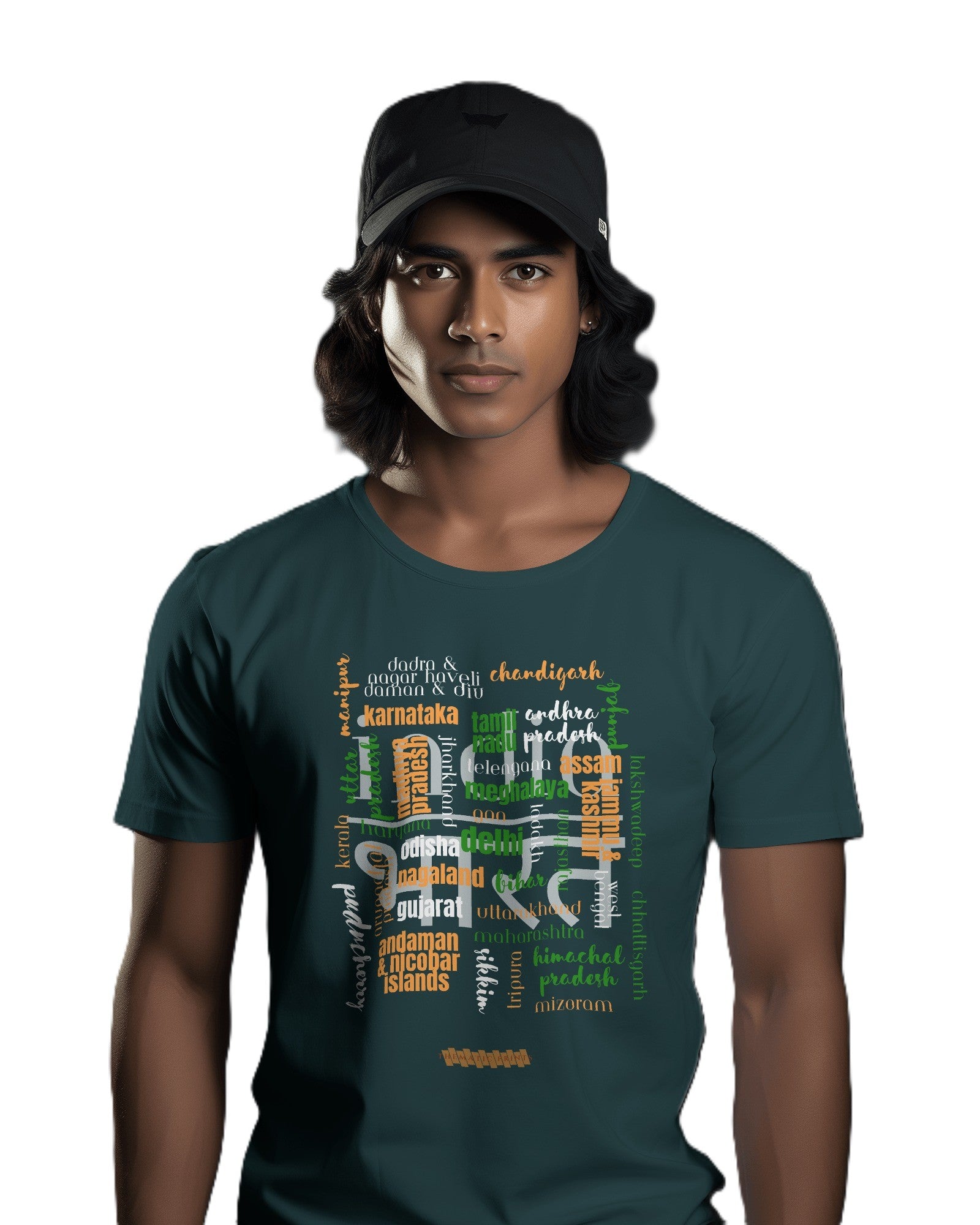 Celebrate India's Unity in Diversity Unisex T-Shirt | All Indian States Typography Design