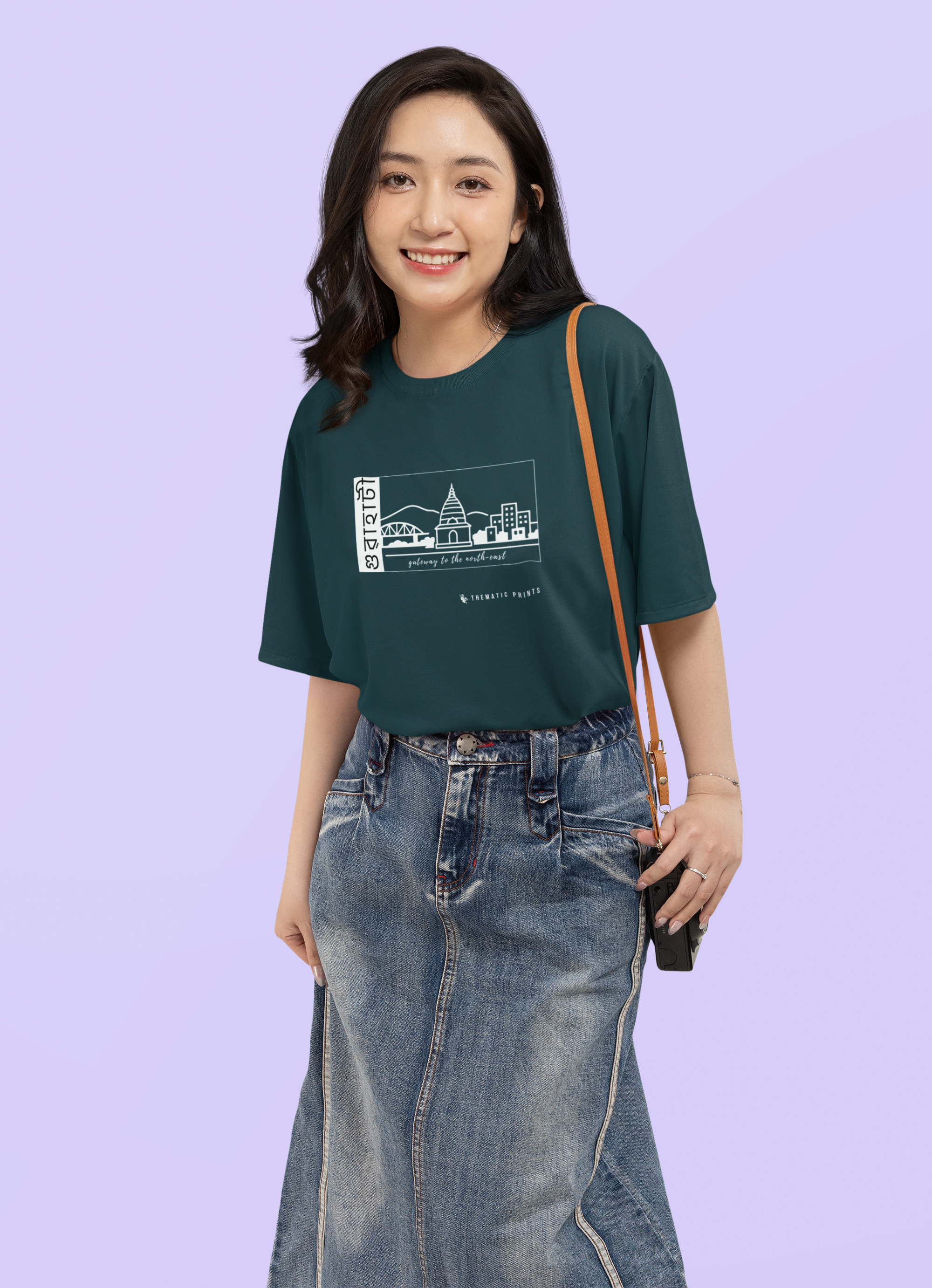 Seven Sisters Collection - Guwahati | Unisex Oversized T-Shirt