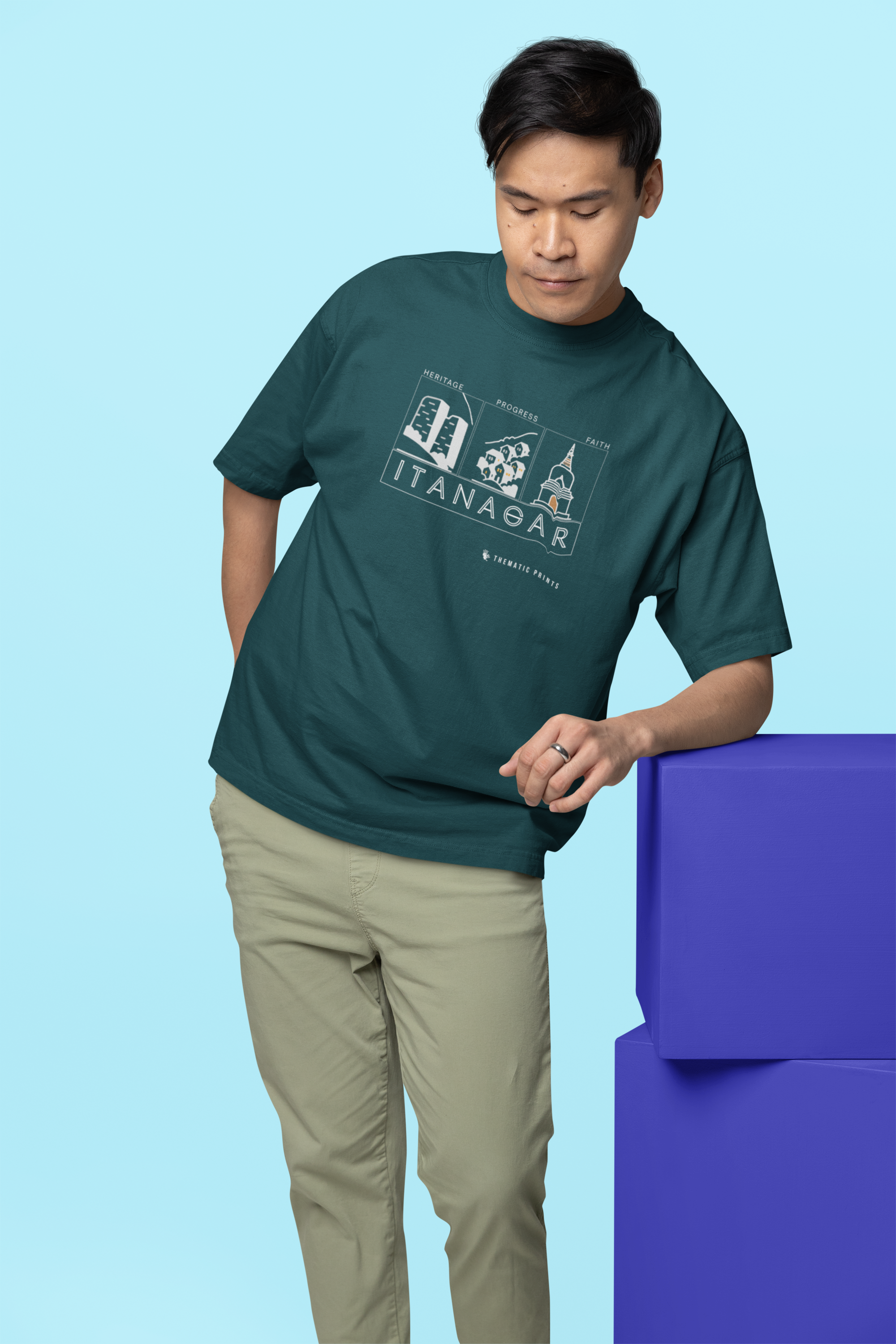 Seven Sisters Collection - Itanagar | Unisex Oversized T-Shirt