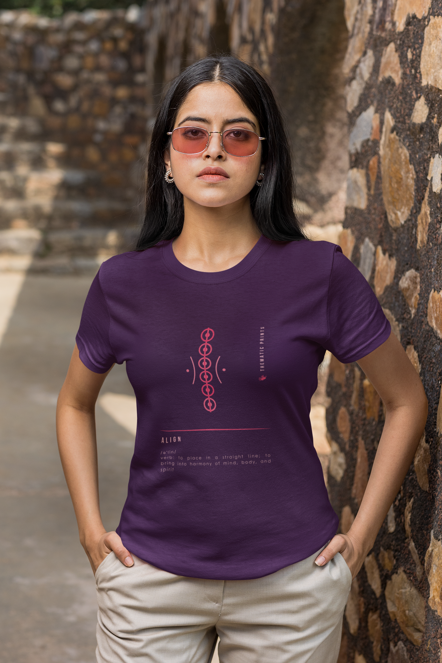 Women's T-Shirt - Mindful Meanings Collection - ALIGN