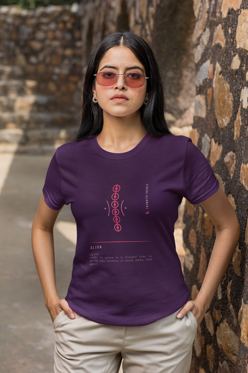 Women's T-Shirt - Mindful Meanings Collection - ALIGN