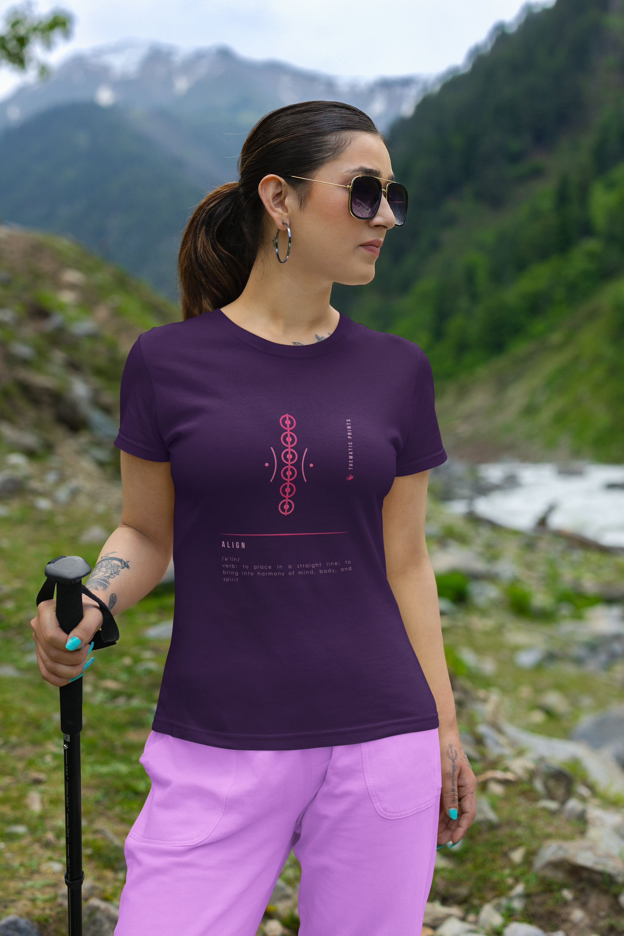 Women's T-Shirt - Mindful Meanings Collection - ALIGN