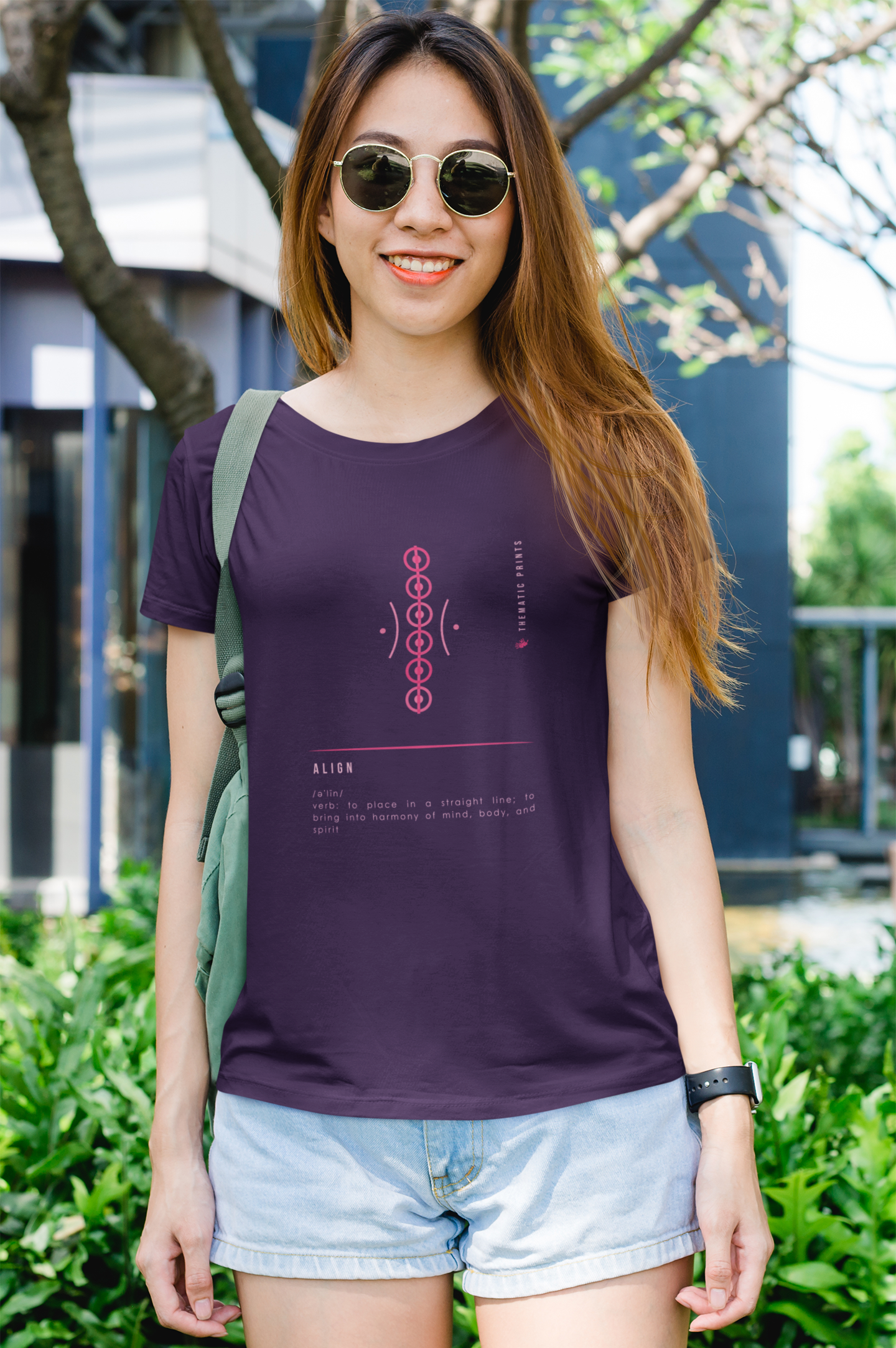 Women's T-Shirt - Mindful Meanings Collection - ALIGN