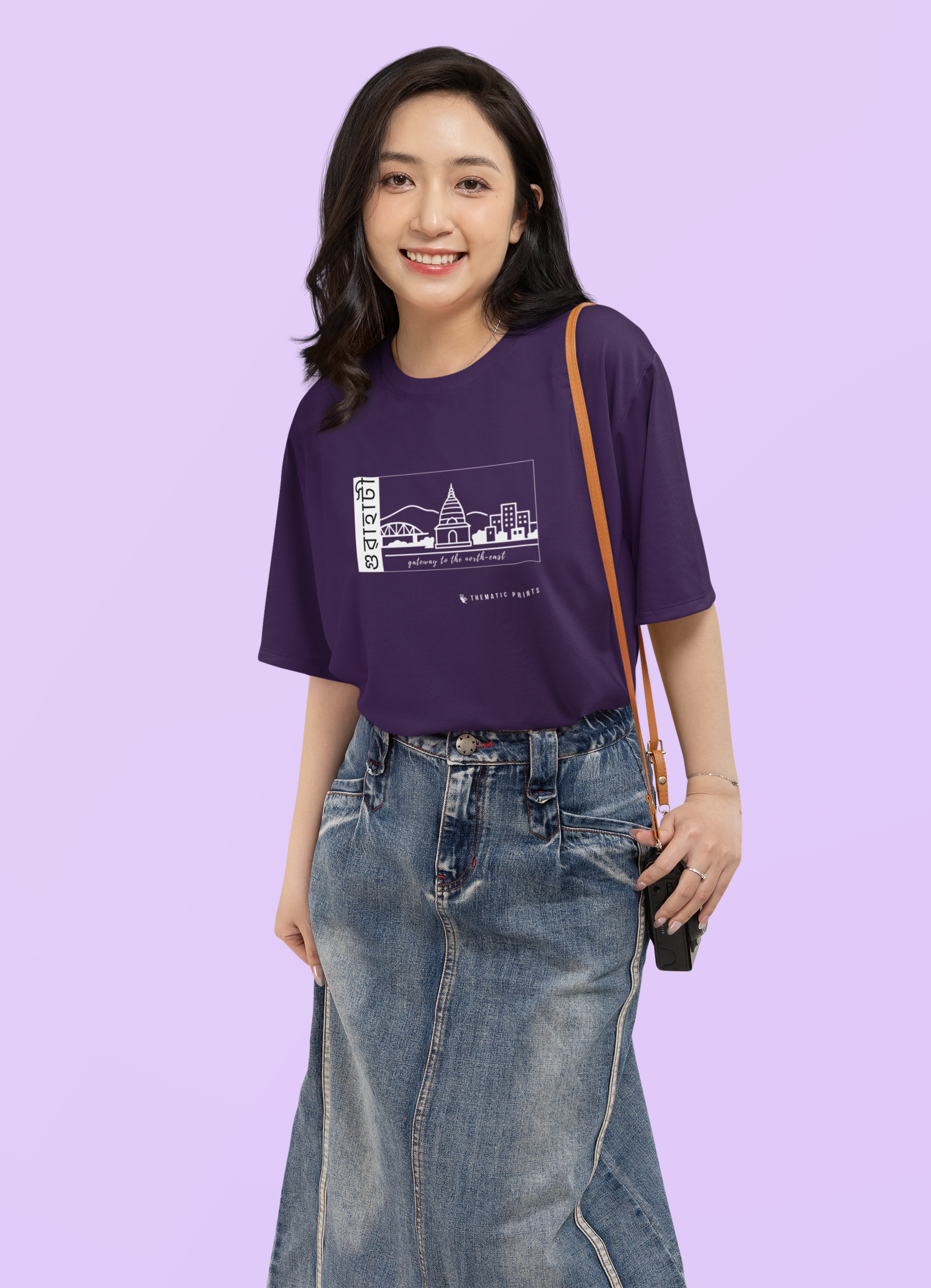 Seven Sisters Collection - Guwahati | Unisex Oversized T-Shirt