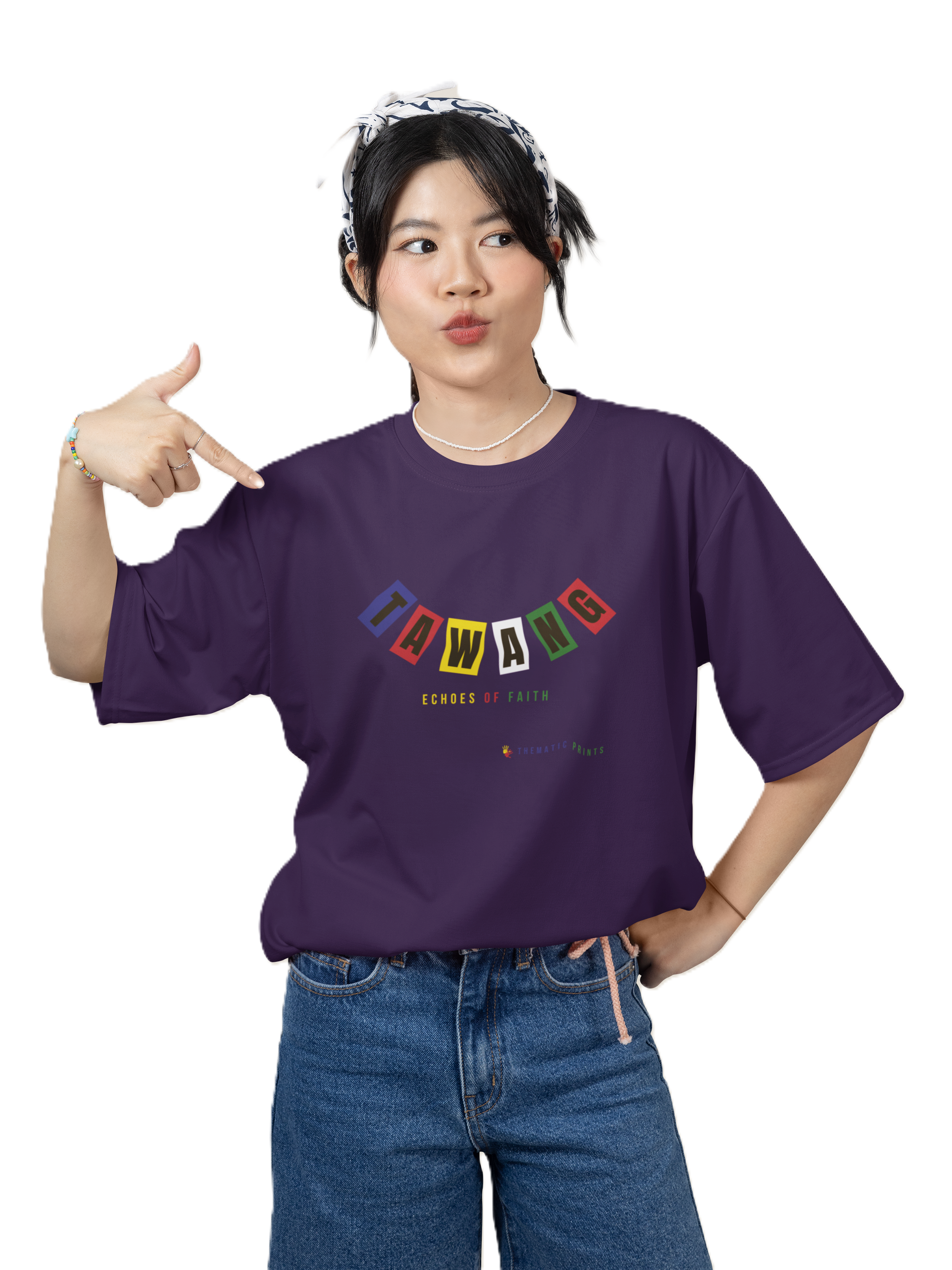Seven Sisters Collection - Tawang | Unisex Oversized T-Shirt
