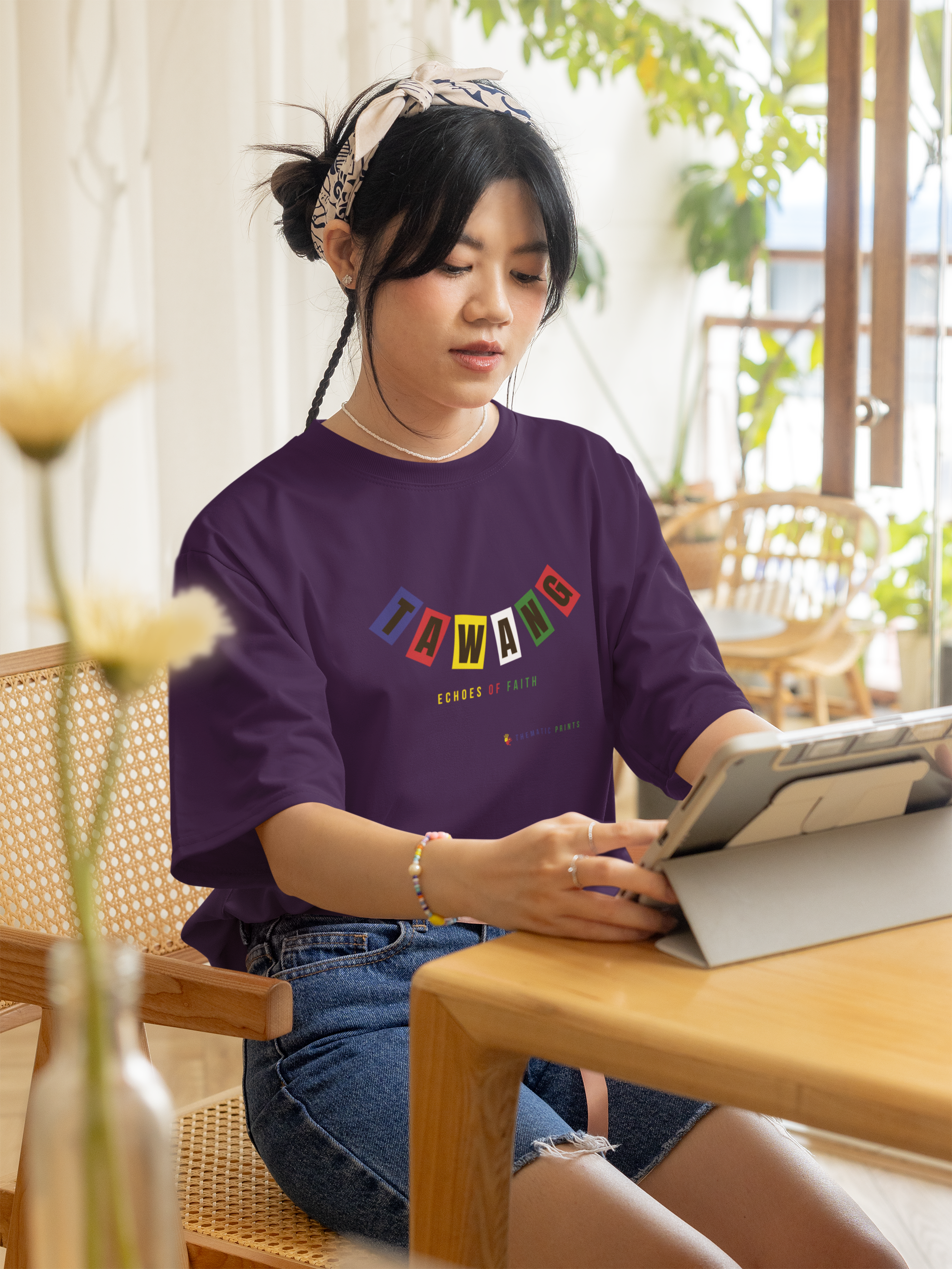 Seven Sisters Collection - Tawang | Unisex Oversized T-Shirt