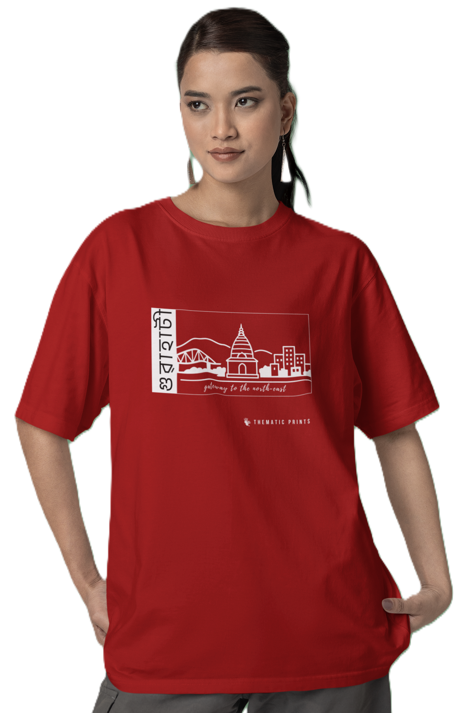 Seven Sisters Collection - Guwahati | Unisex Oversized T-Shirt